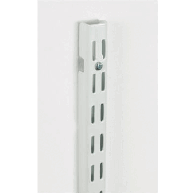 Closetmaid 280100 30 in. Wall Shelf Track- White