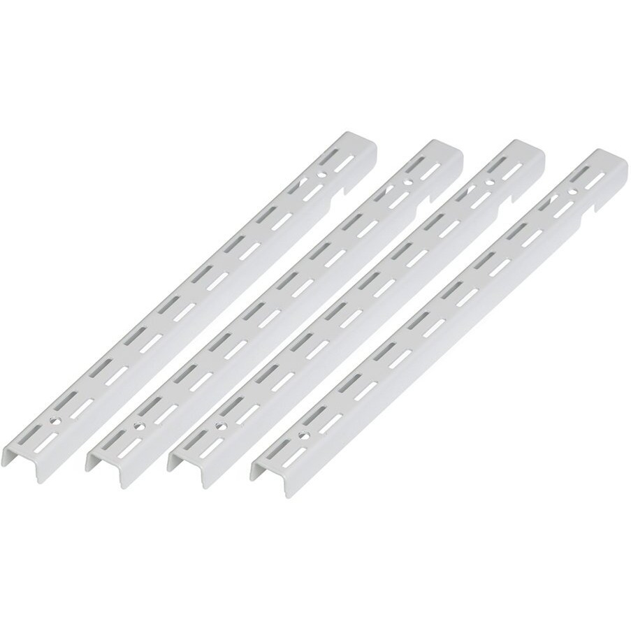 Closetmaid 280100 30 in. Wall Shelf Track- White