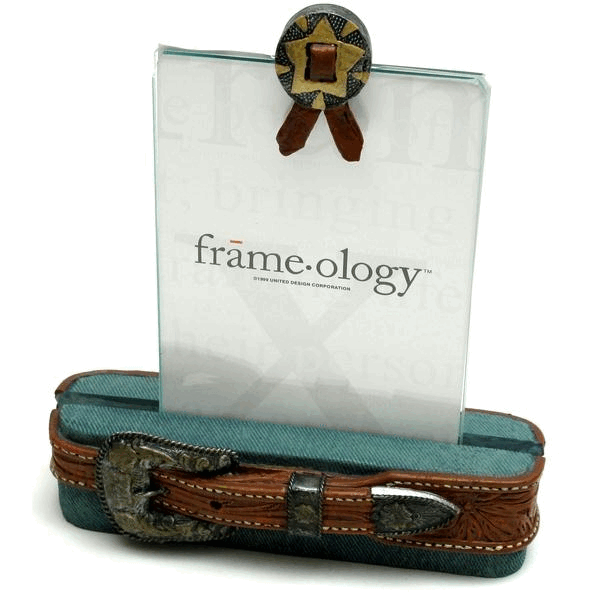 IWDSC 0193-181764 Resin and Glass Cowboy Belt Frame