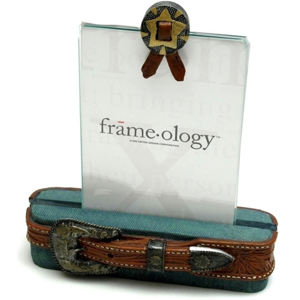 IWDSC 0193-181764 Resin and Glass Cowboy Belt Frame