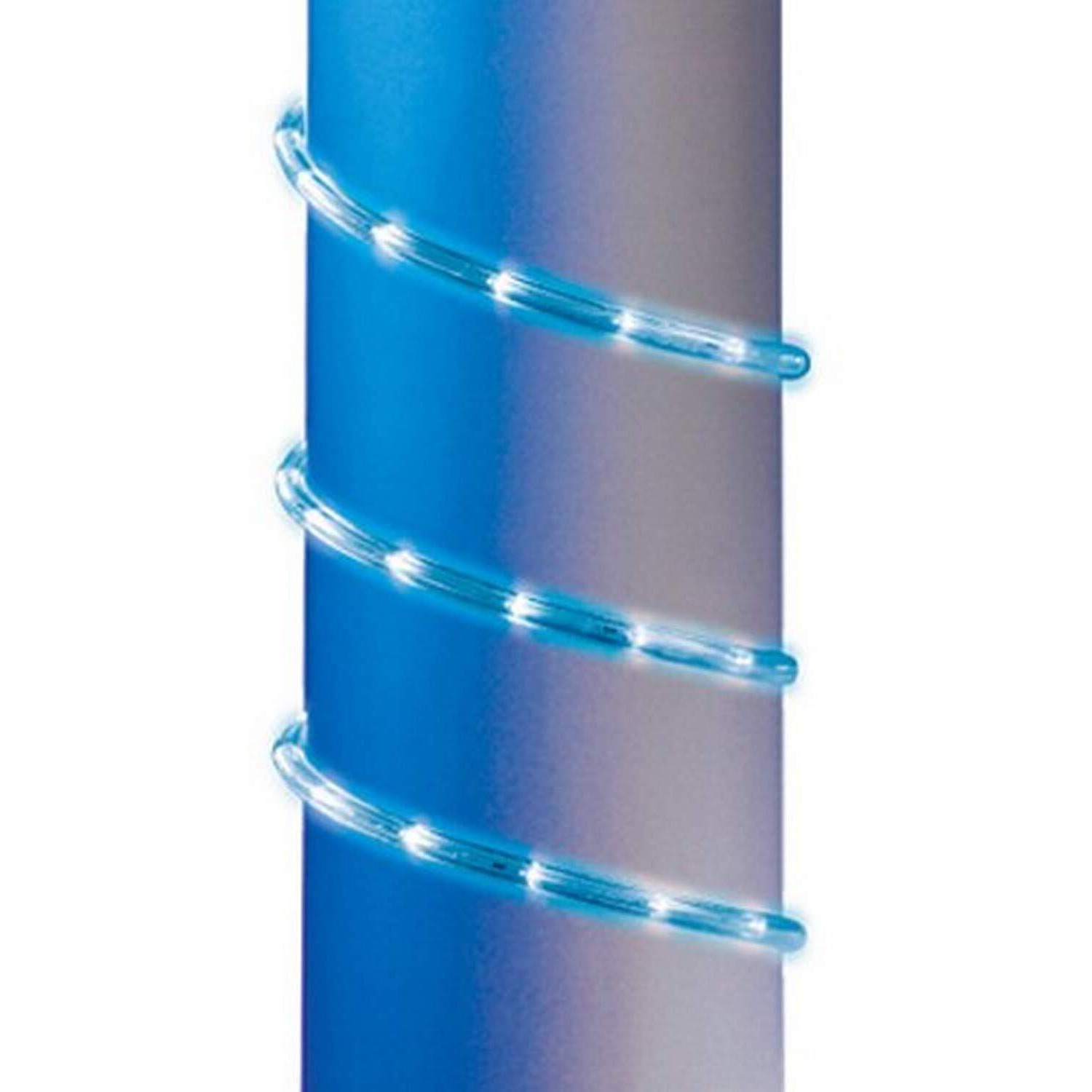 Noma Inliten 55042-88 HW 9 ft. Blue LED Rope Light Set