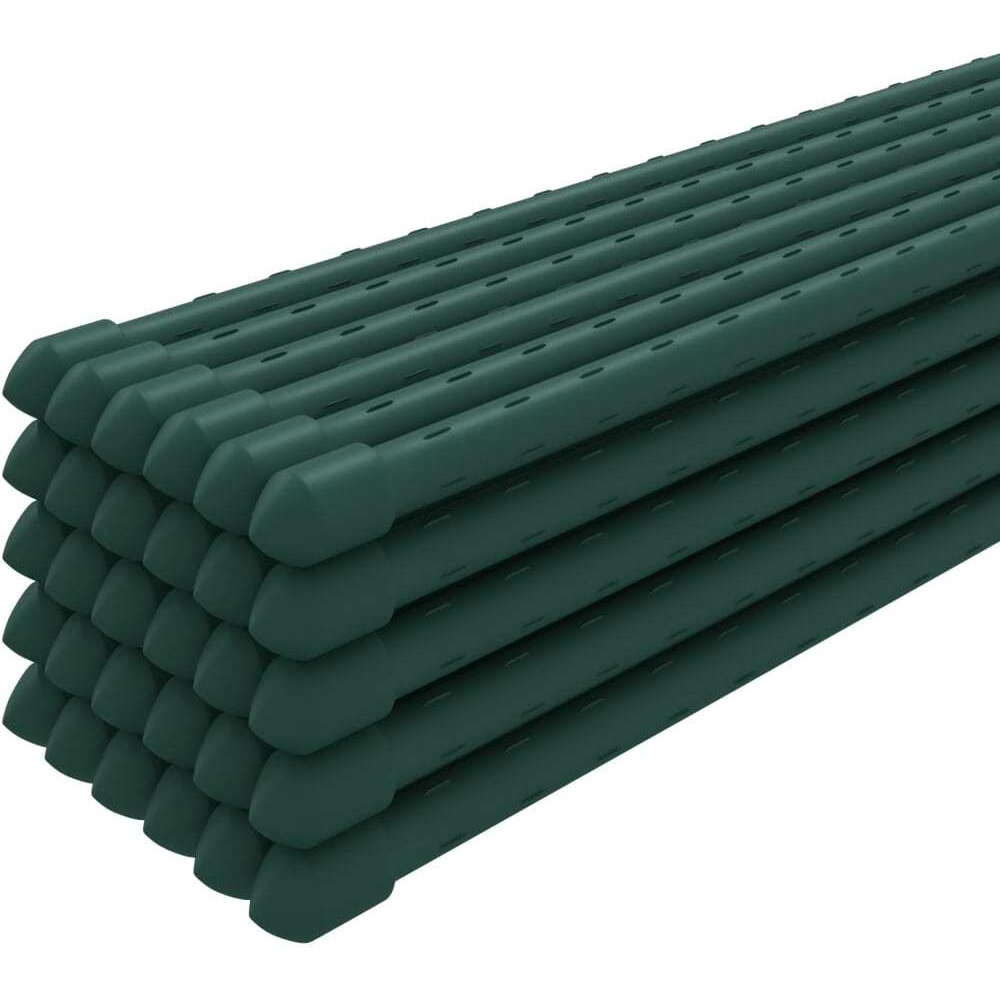 vidaXL Garden Plant Stakes 30 pcs Green 23.6 Steel