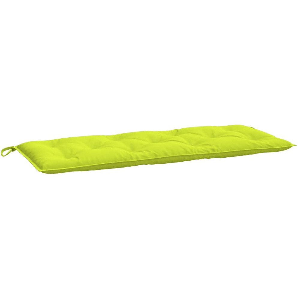 vidaXL Garden Bench Cushion Bright Green 47.2x19.7x2.8 Oxford Fabric