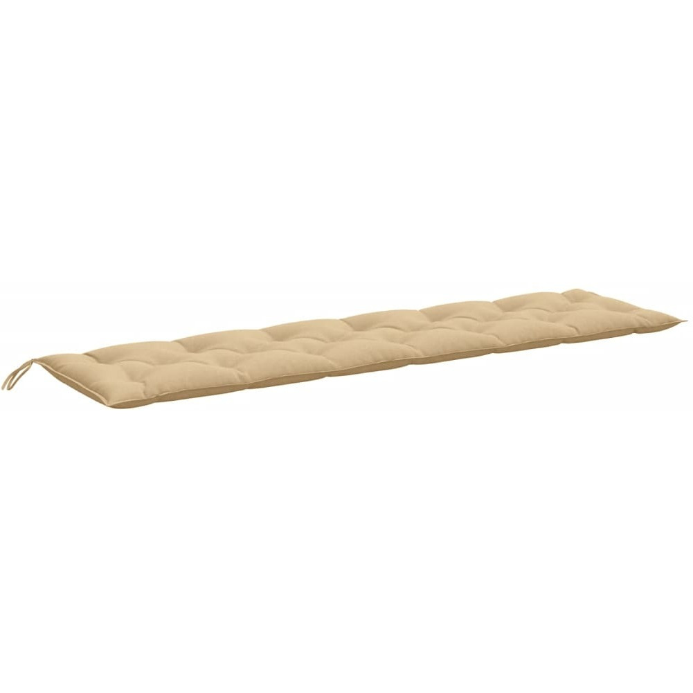 vidaXL Garden Bench Cushion Melange Beige 78.7x19.7x2.8 Fabric