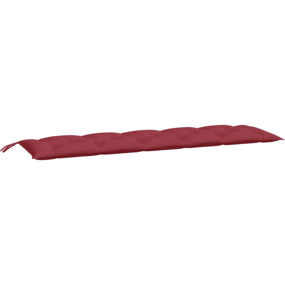vidaXL Garden Bench Cushions 2 pcs Wine Red 70.9x19.7x2.8 Oxford Fabric
