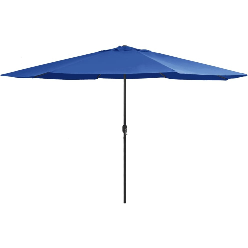vidaXL Outdoor Parasol with Metal Pole 153.5 Azure Blue