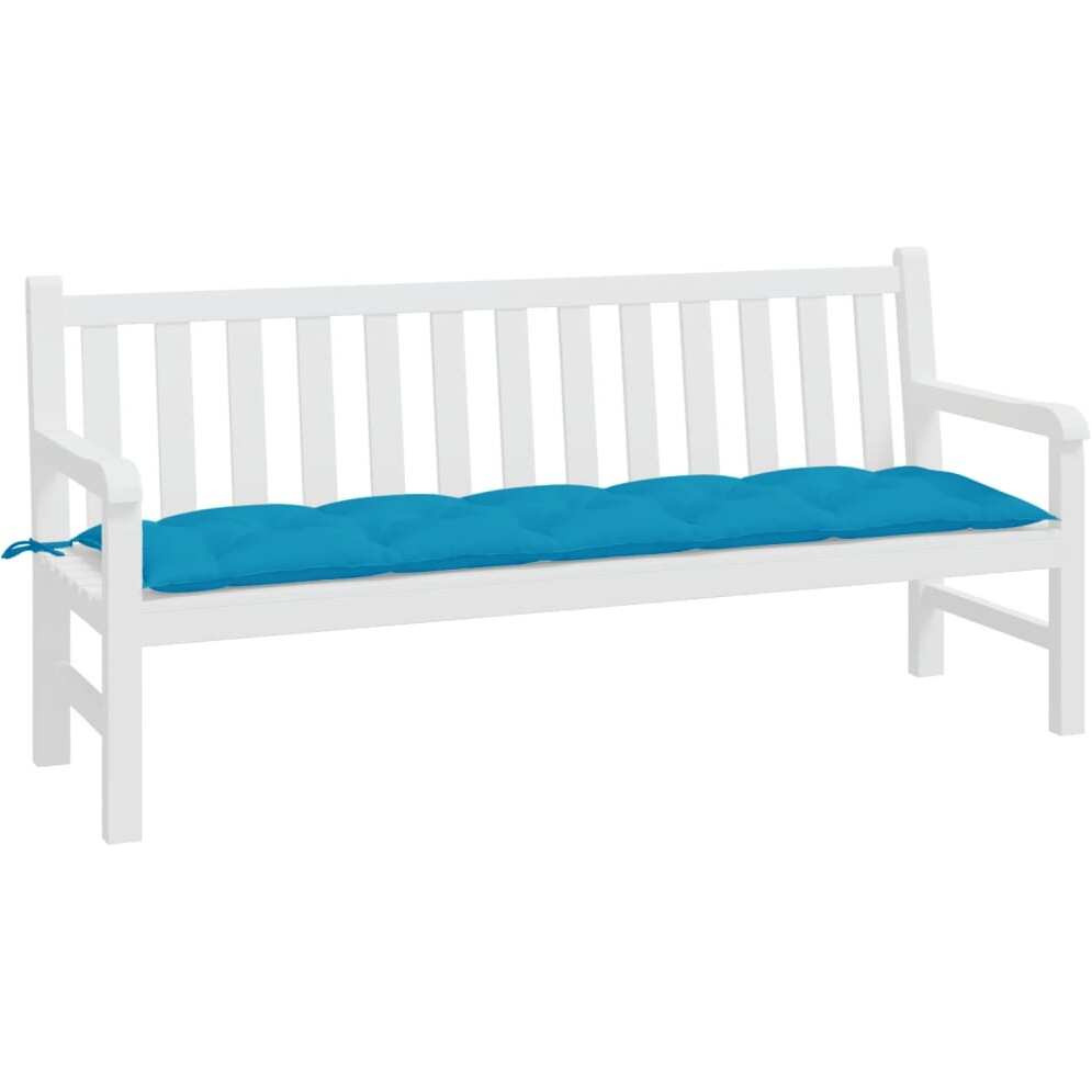 vidaXL Garden Bench Cushion Light Blue 70.9x19.7x2.8 Oxford Fabric