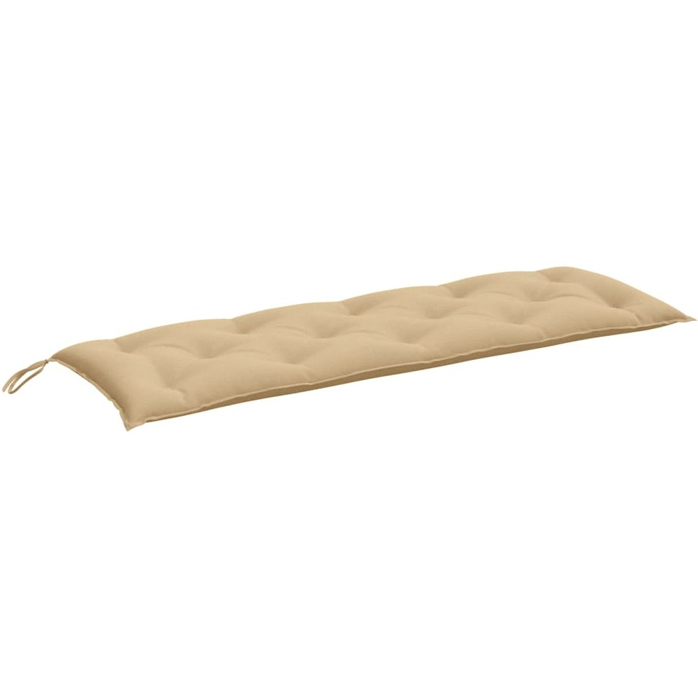 vidaXL Garden Bench Cushion Melange Beige 59.1x19.7x2.8 Fabric