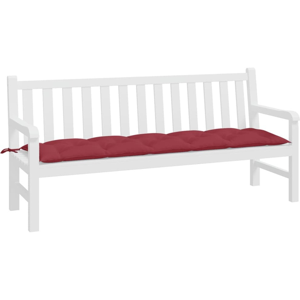 vidaXL Garden Bench Cushion Wine Red 70.9x19.7x2.8 Oxford Fabric
