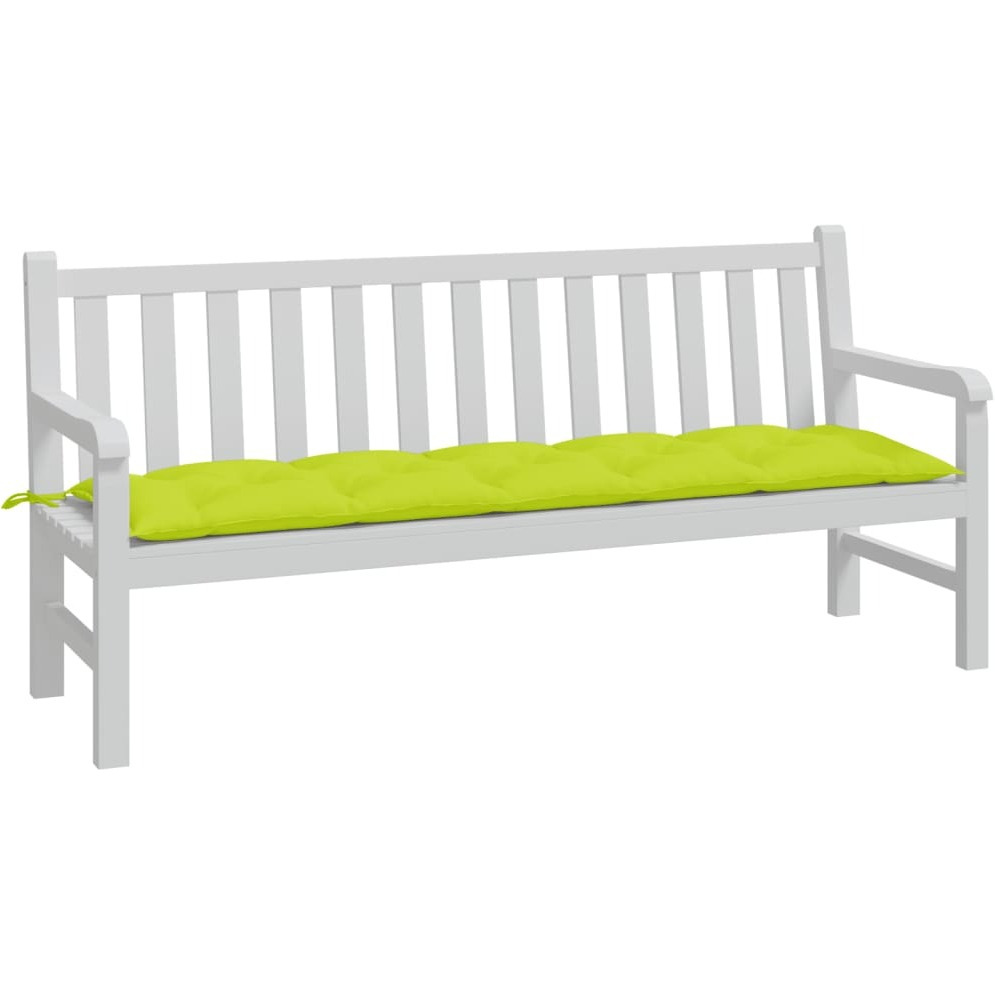 vidaXL Garden Bench Cushion Bright Green 70.9x19.7x2.8 Oxford Fabric