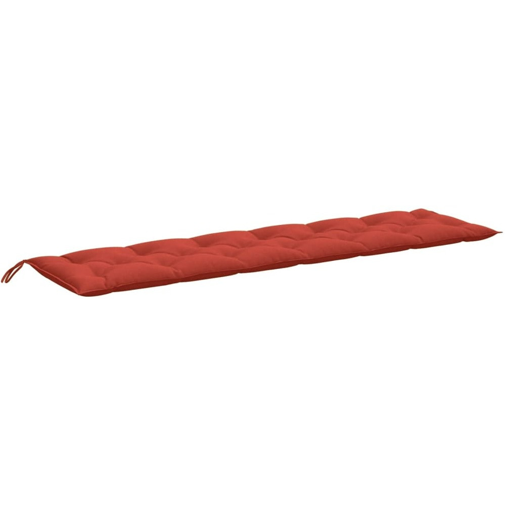 vidaXL Garden Bench Cushion Melange Red 78.7x19.7x2.8 Fabric
