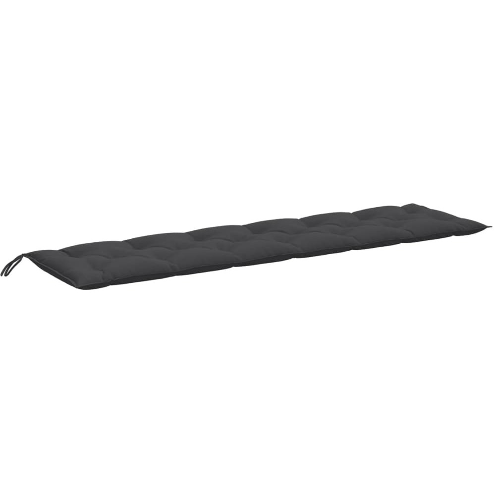 vidaXL Garden Bench Cushion Melange Anthracite 78.7x19.7x2.8 Fabric