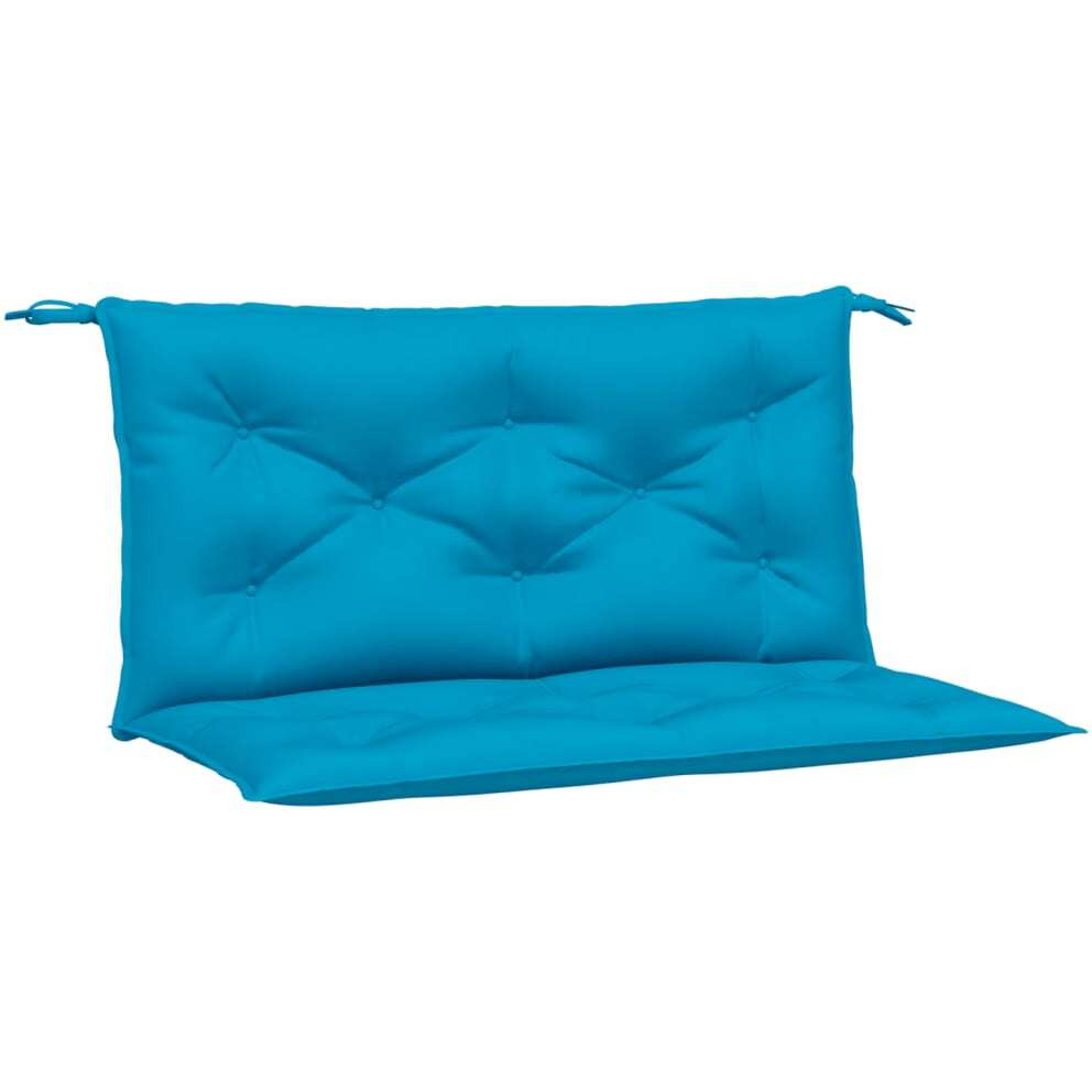 vidaXL Garden Bench Cushions 2 pcs Light Blue 39.4x19.7x2.8 Oxford Fabric
