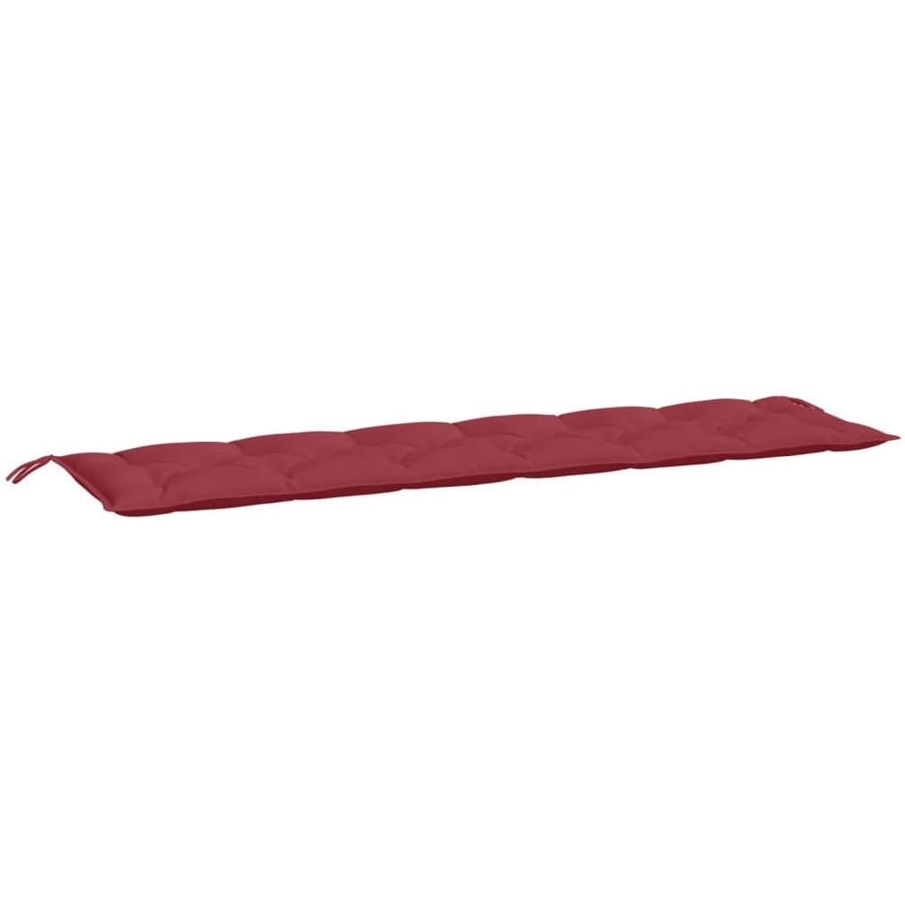 vidaXL Garden Bench Cushion Wine Red 78.7x19.7x2.8 Oxford Fabric