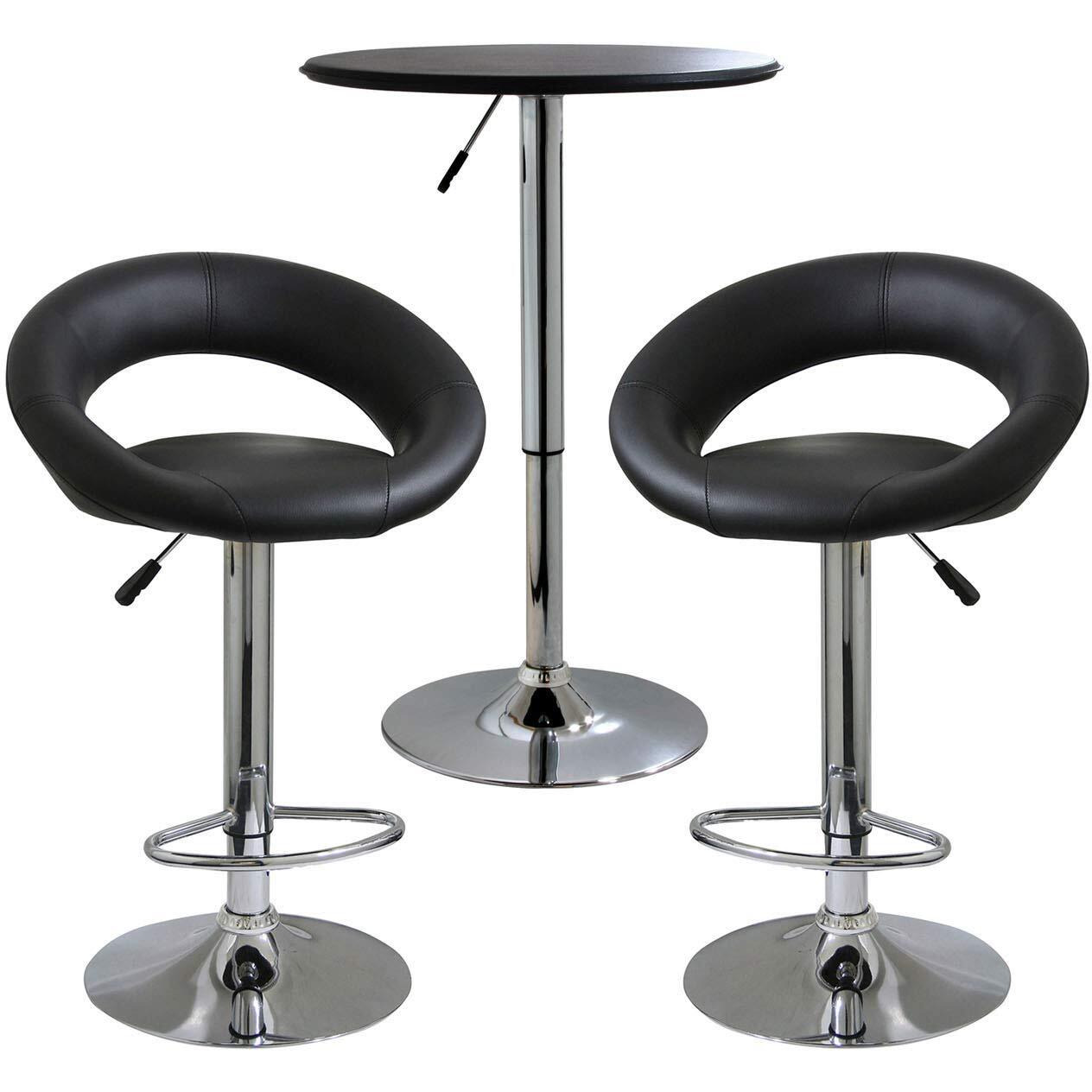 AmeriHome BSSET30 Classic Relaxed Bistro Set - 3 Piece