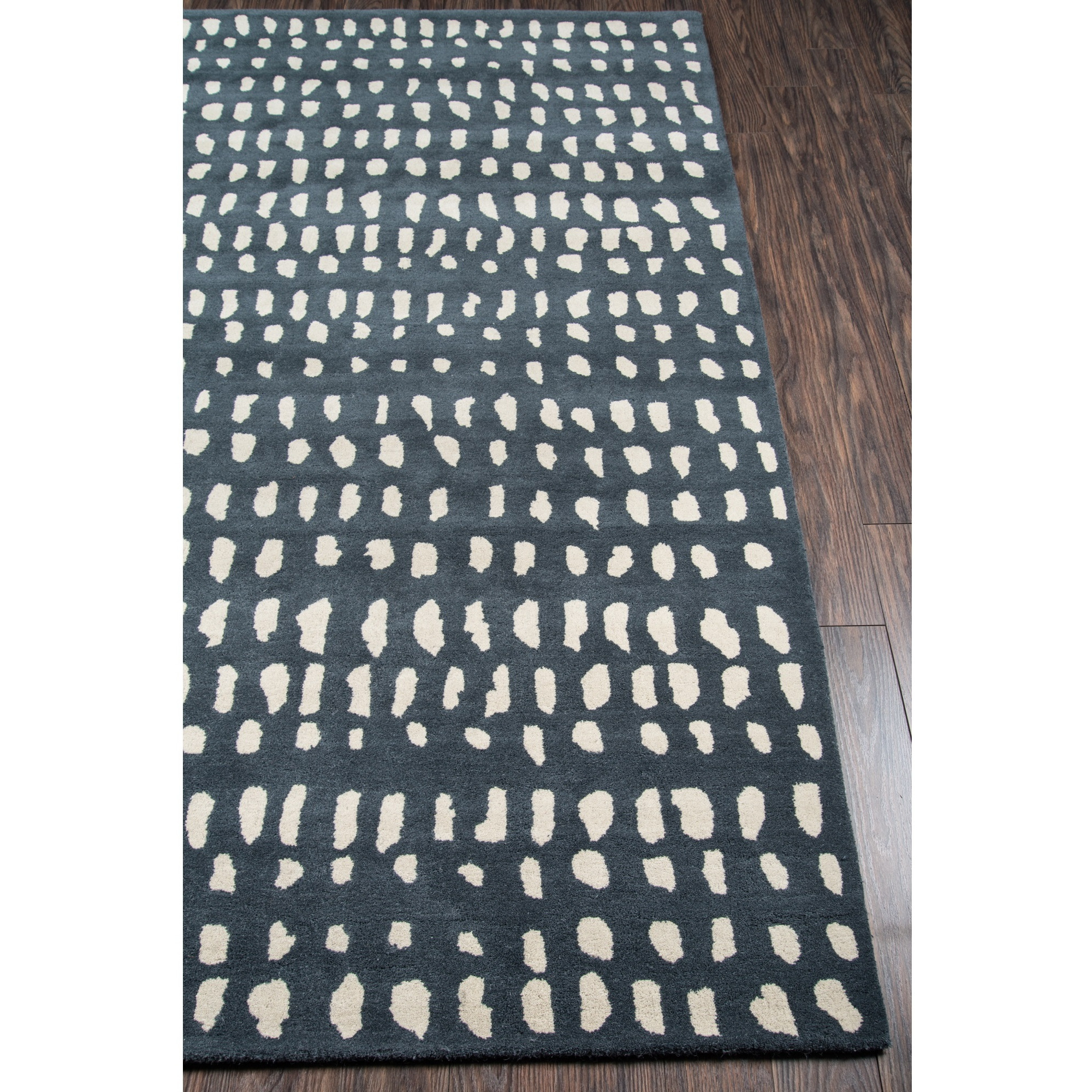 Novogratz Delmar DEL11 Blue Boho Dots 8' X 10'