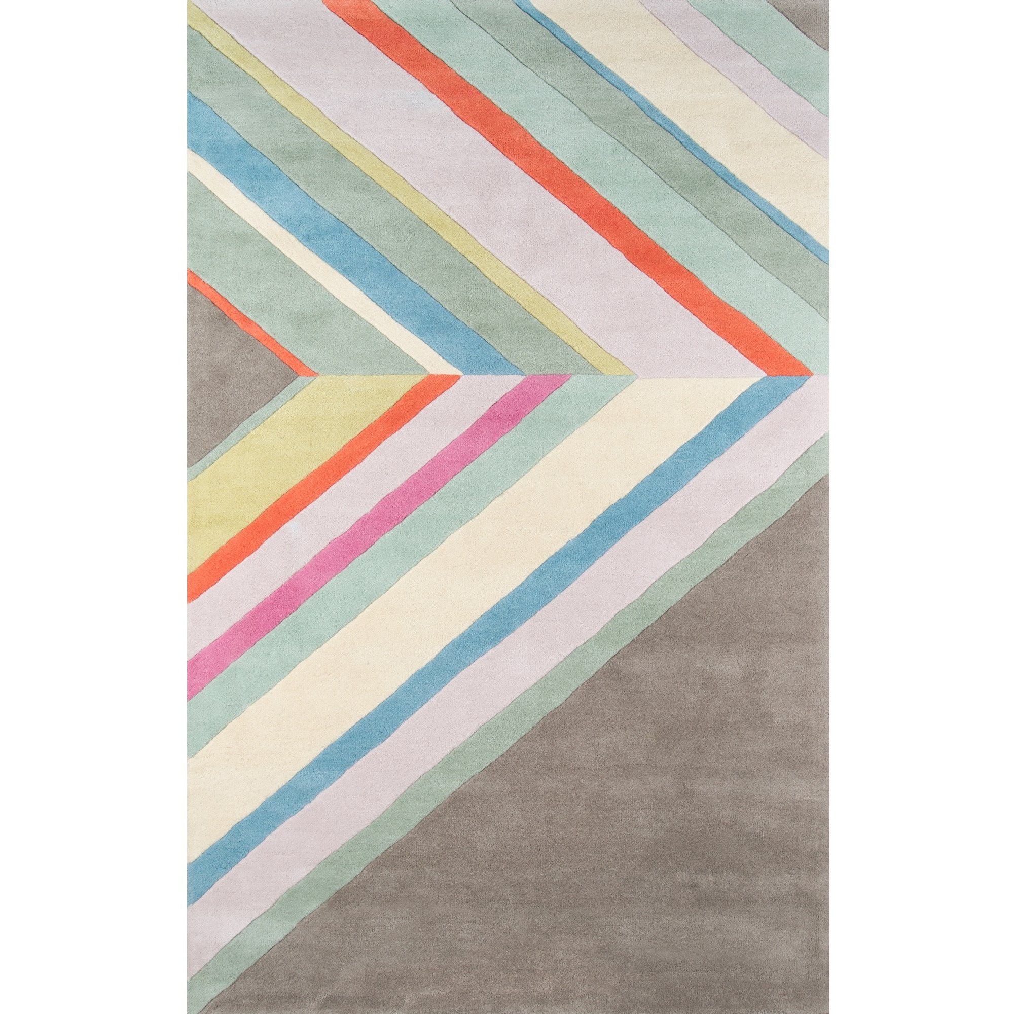 Novogratz Delmar DEL-5 Grey Ultralight 8' X 10'