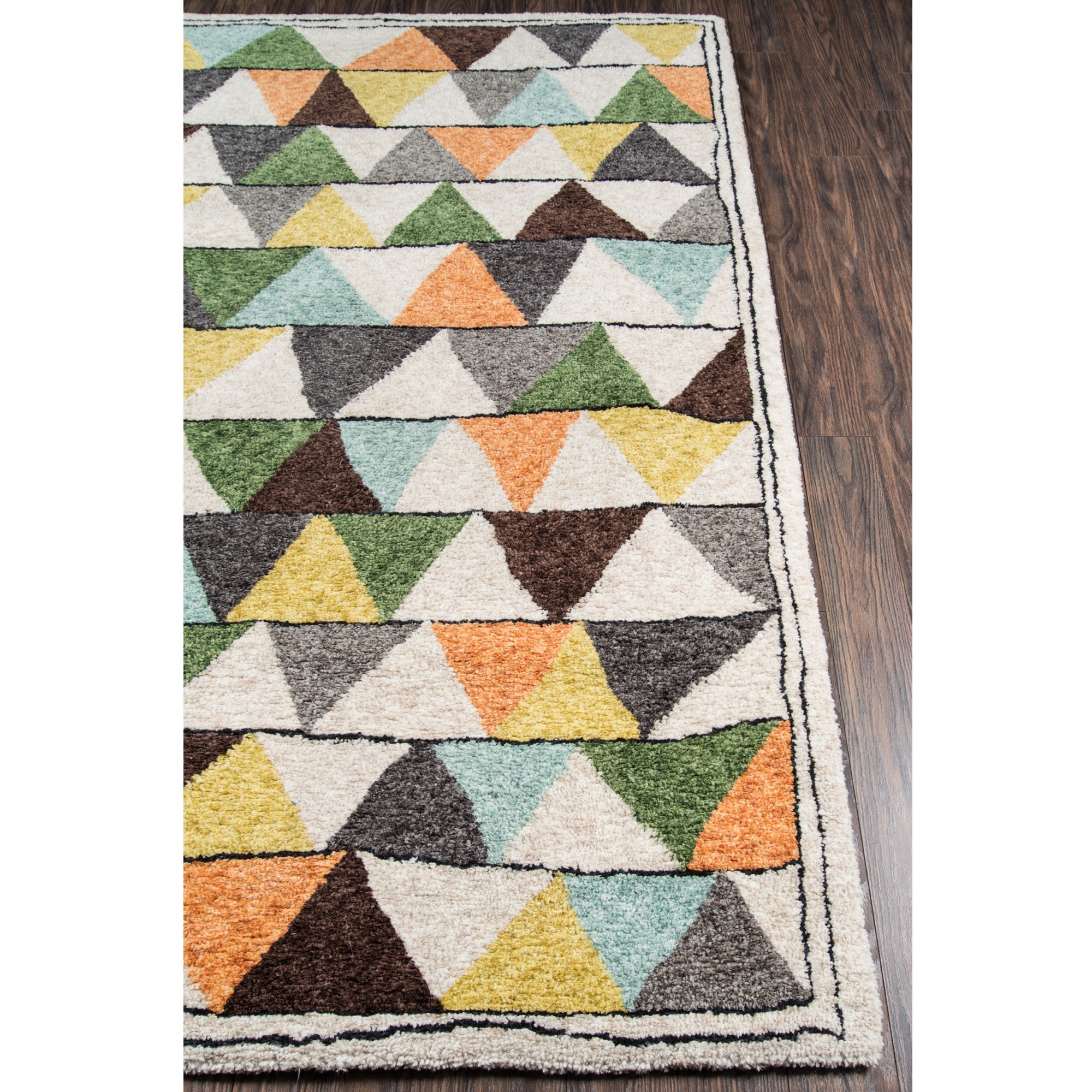 Novogratz Bungalow BUN-1 Multi Tri 5' X 7'6"