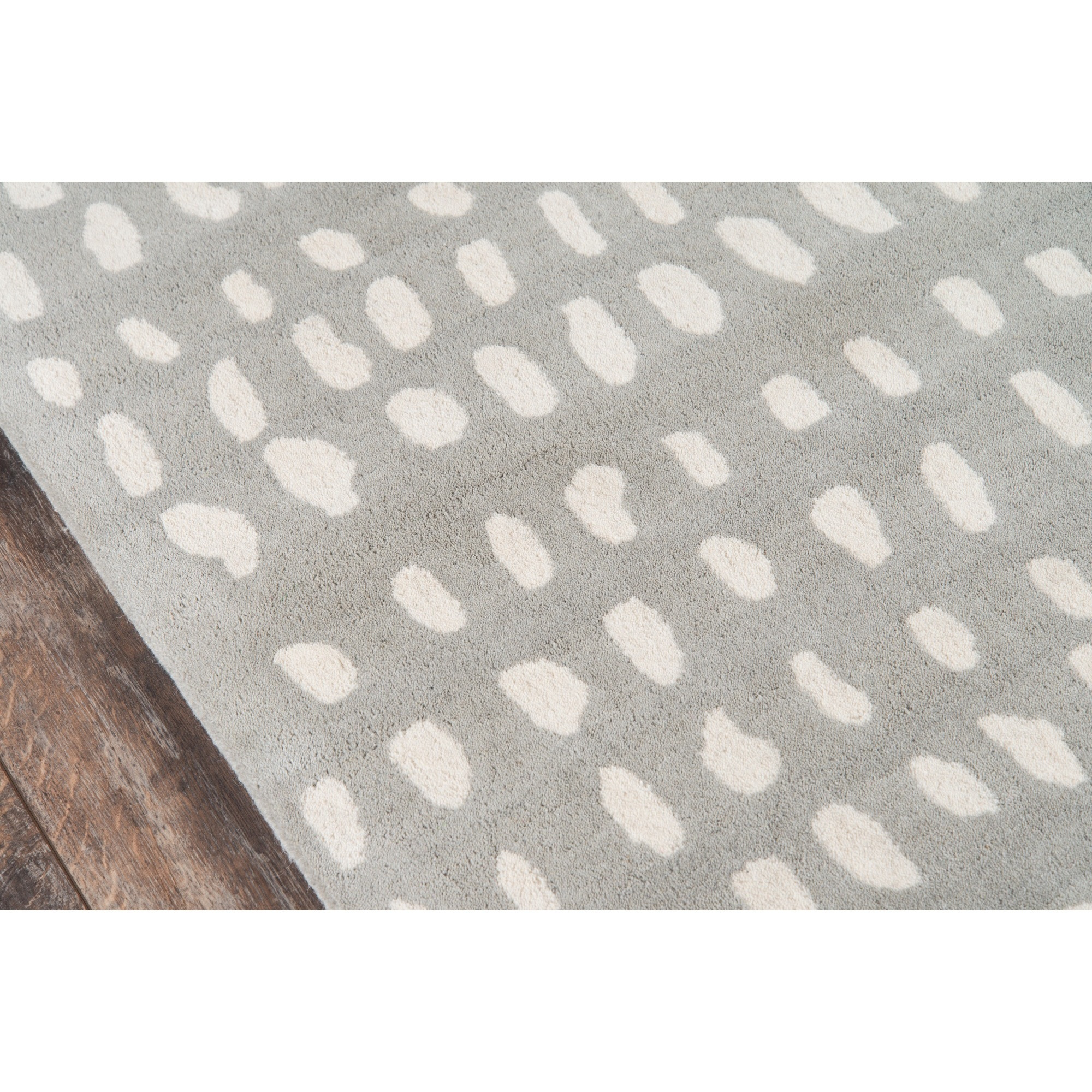 Novogratz Delmar DEL11 Grey Boho Dots 3'6" X 5'6"