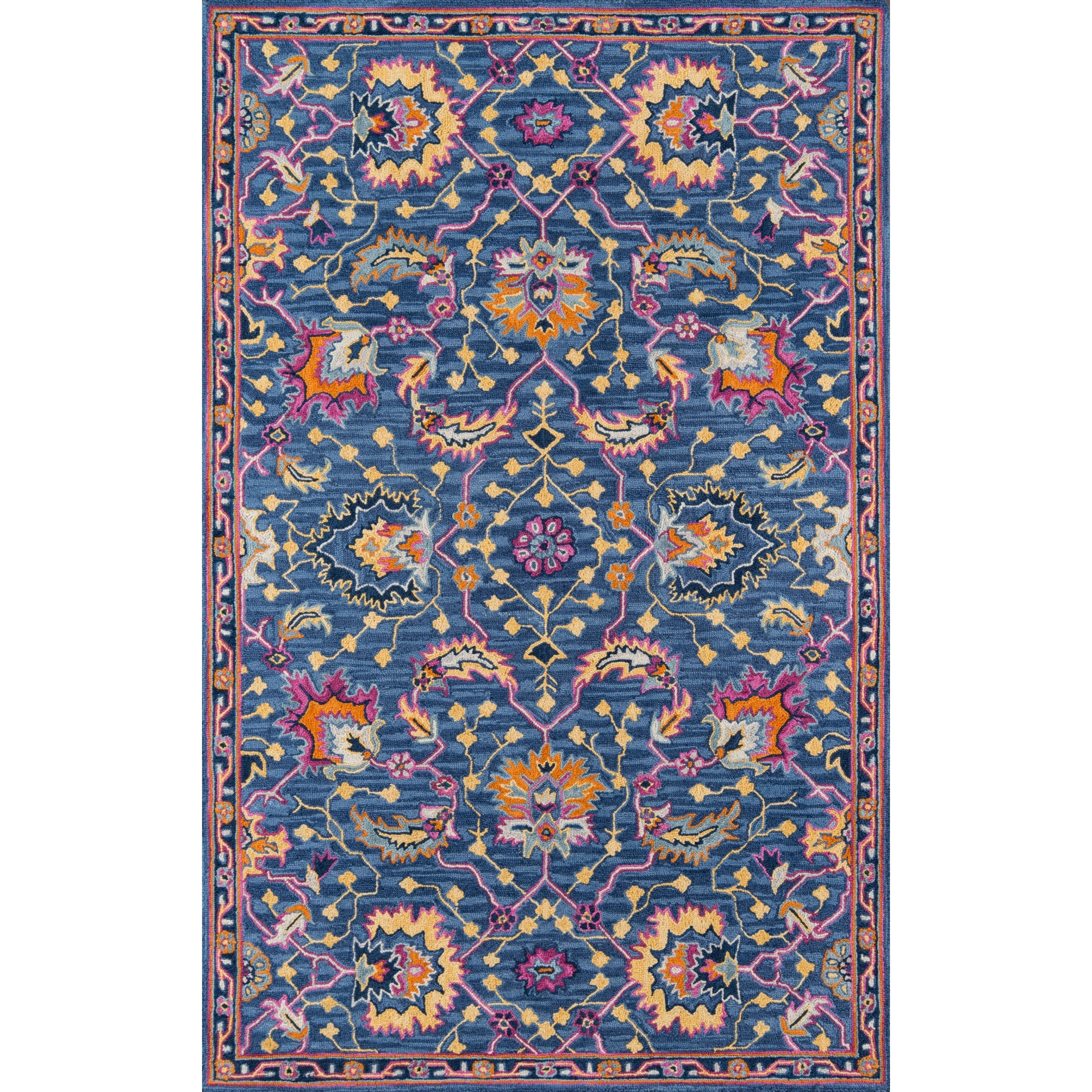 Momeni Ibiza IBI-3 Blue  8' X 10'