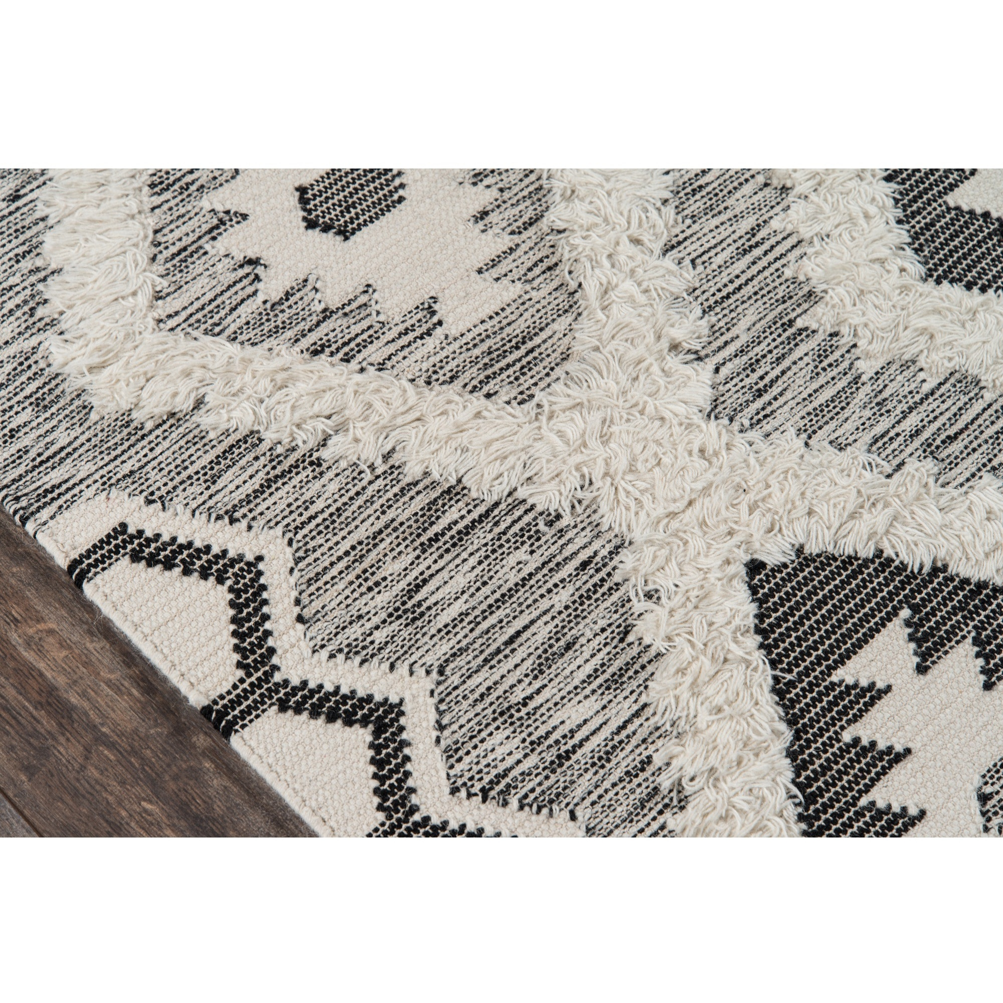 Novogratz Indio IND-5 Black Sierra 3' X 5'