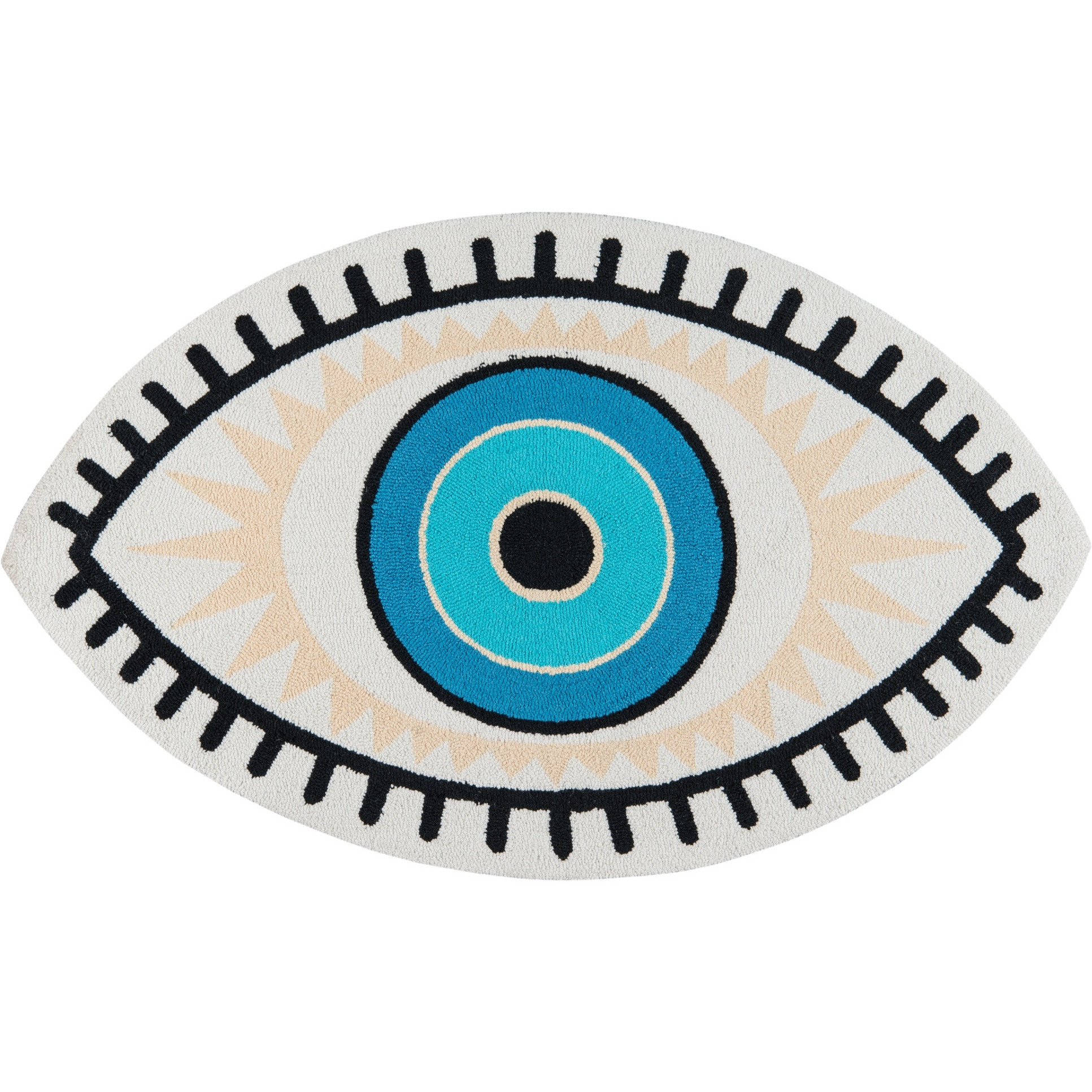Novogratz Cucina CNA-9 Multi All Seeing Eye 2' X 3'