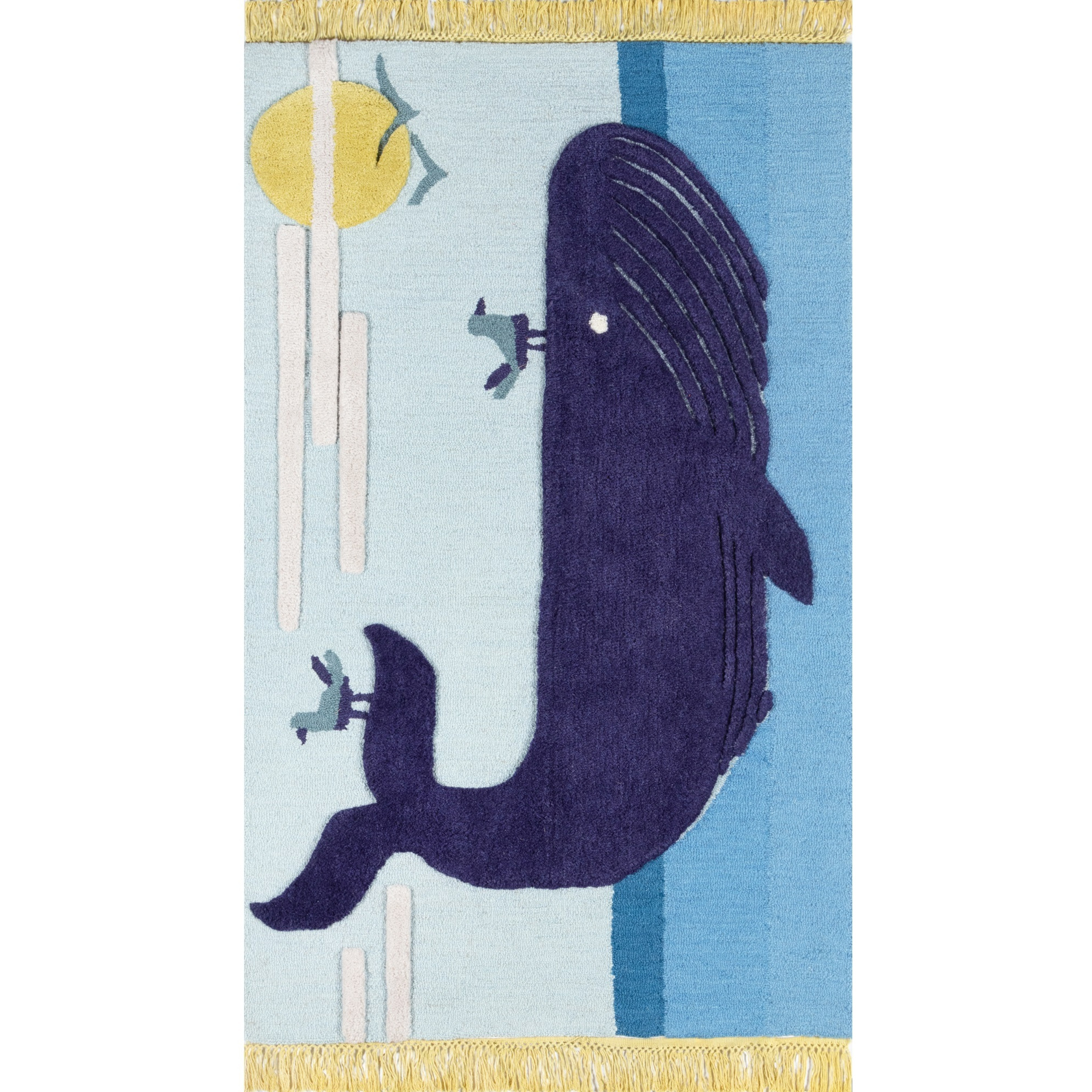 Novogratz Atticus ATC-2 Blue Noah 3' X 5'