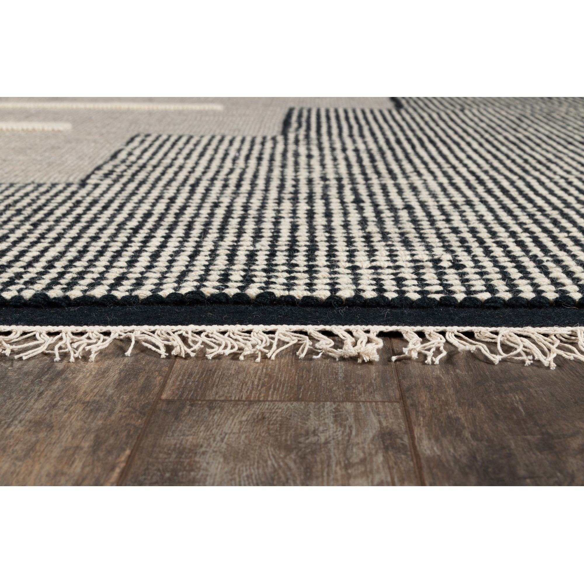 Novogratz Karl KRL-1 Black Jules 2'3" X 8' Runner