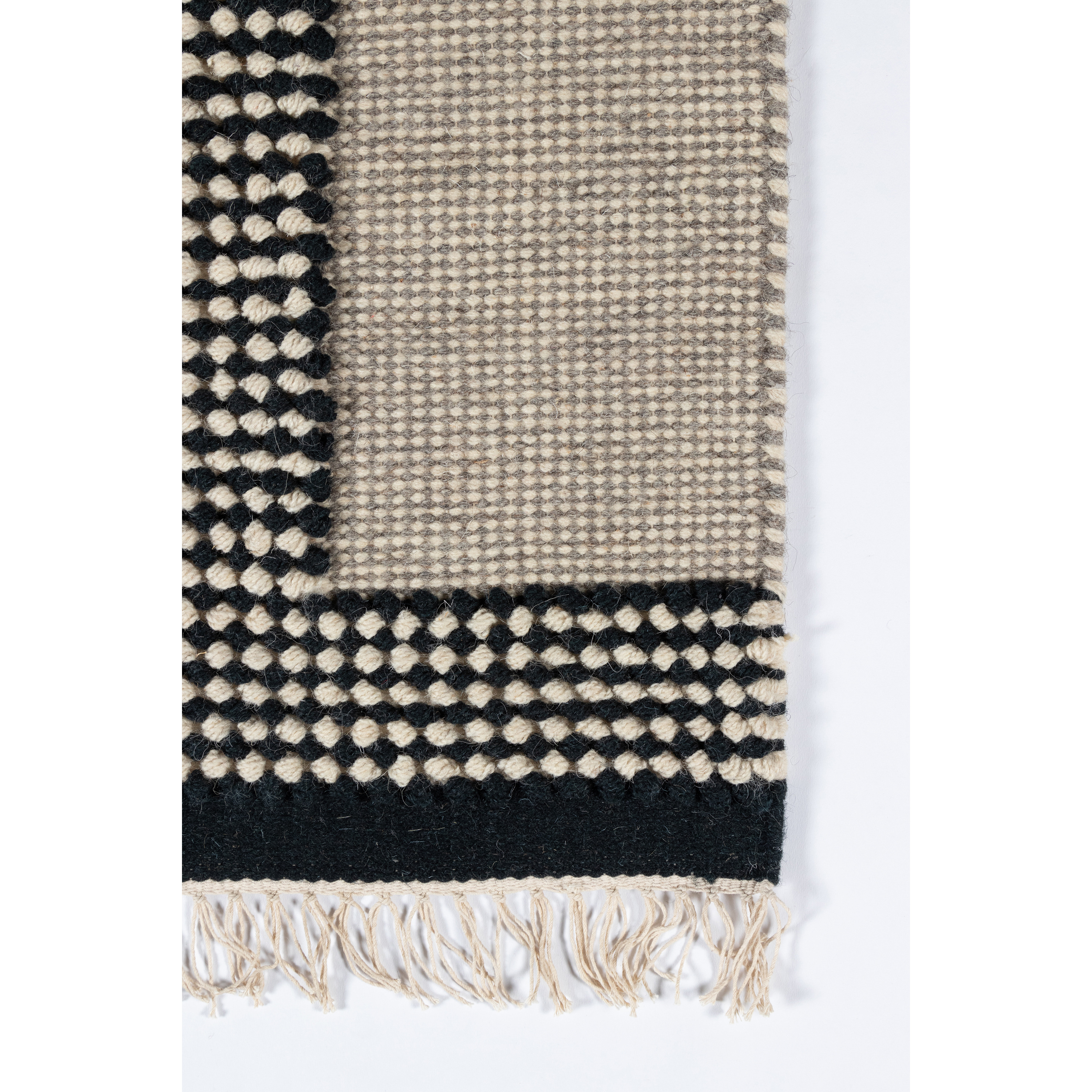 Novogratz Karl KRL-1 Black Jules 2'3" X 8' Runner