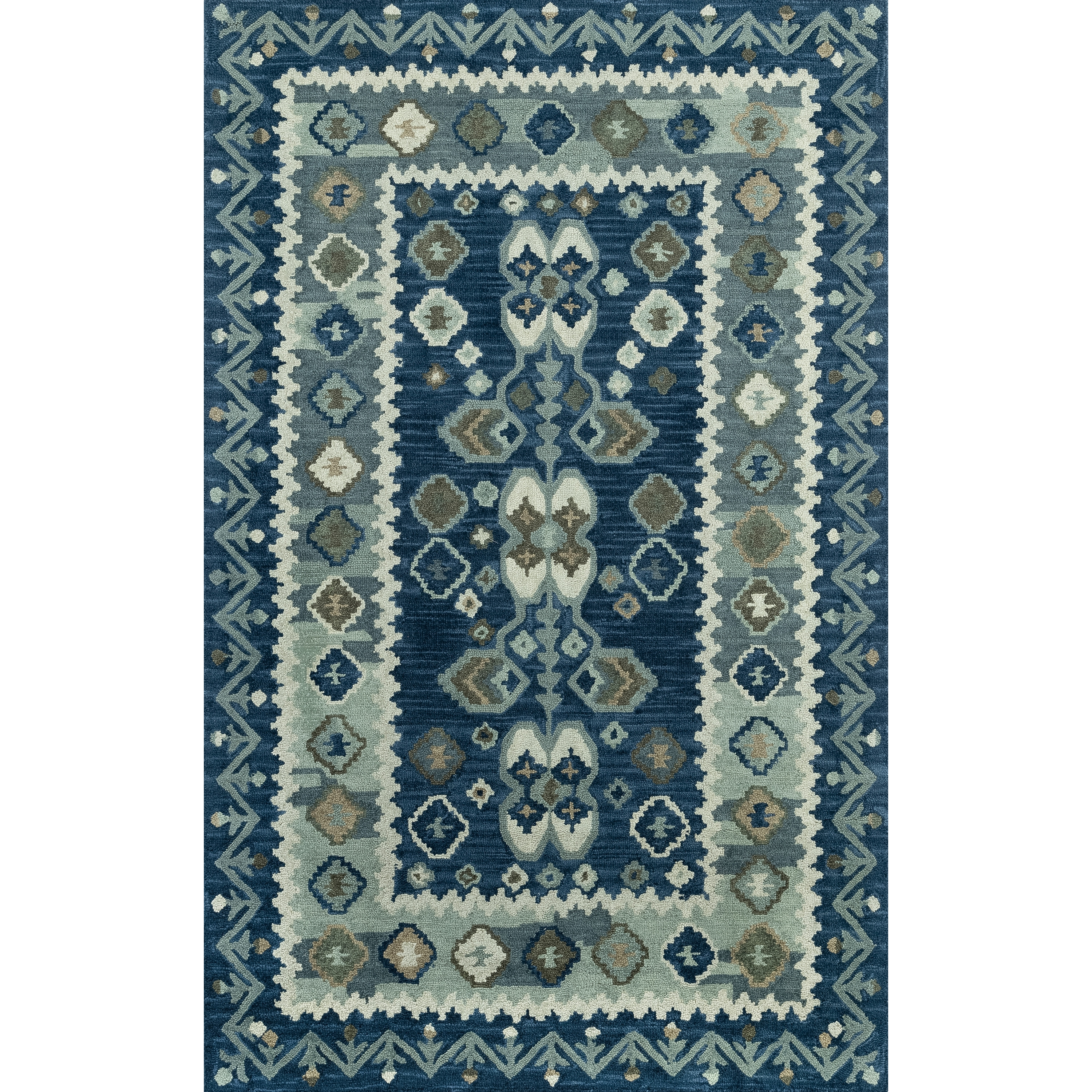 Momeni Tangier TAN-1 Blue  8' X 11'