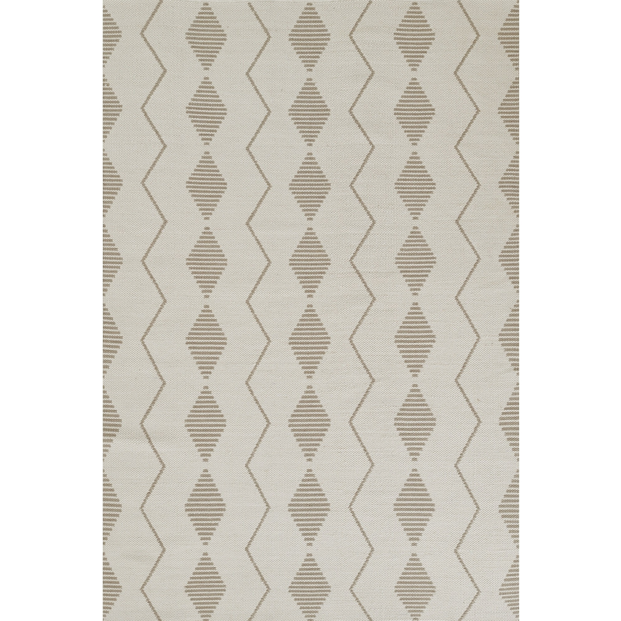 Novogratz Malmo MLO-3 Diamond/Ivory -5' X 7'6"