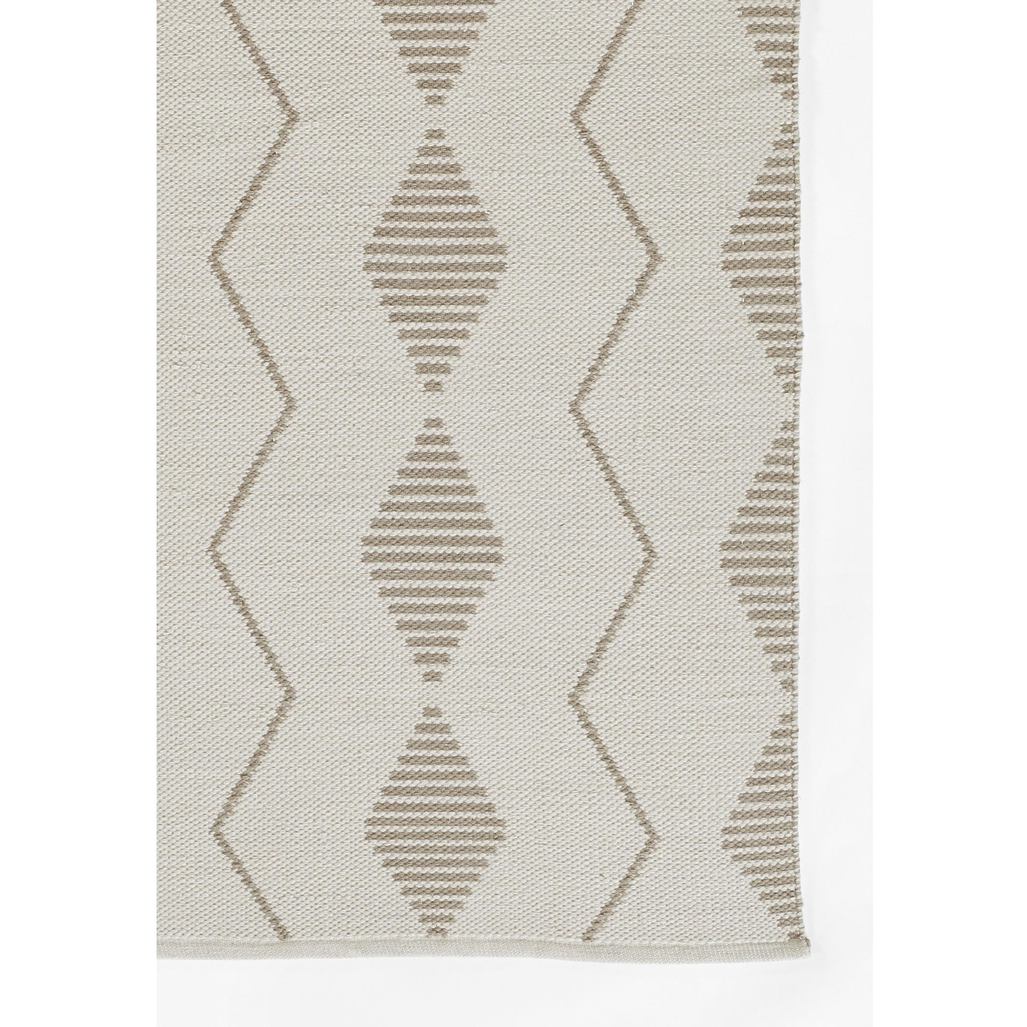 Novogratz Malmo MLO-3 Diamond/Ivory -5' X 7'6"