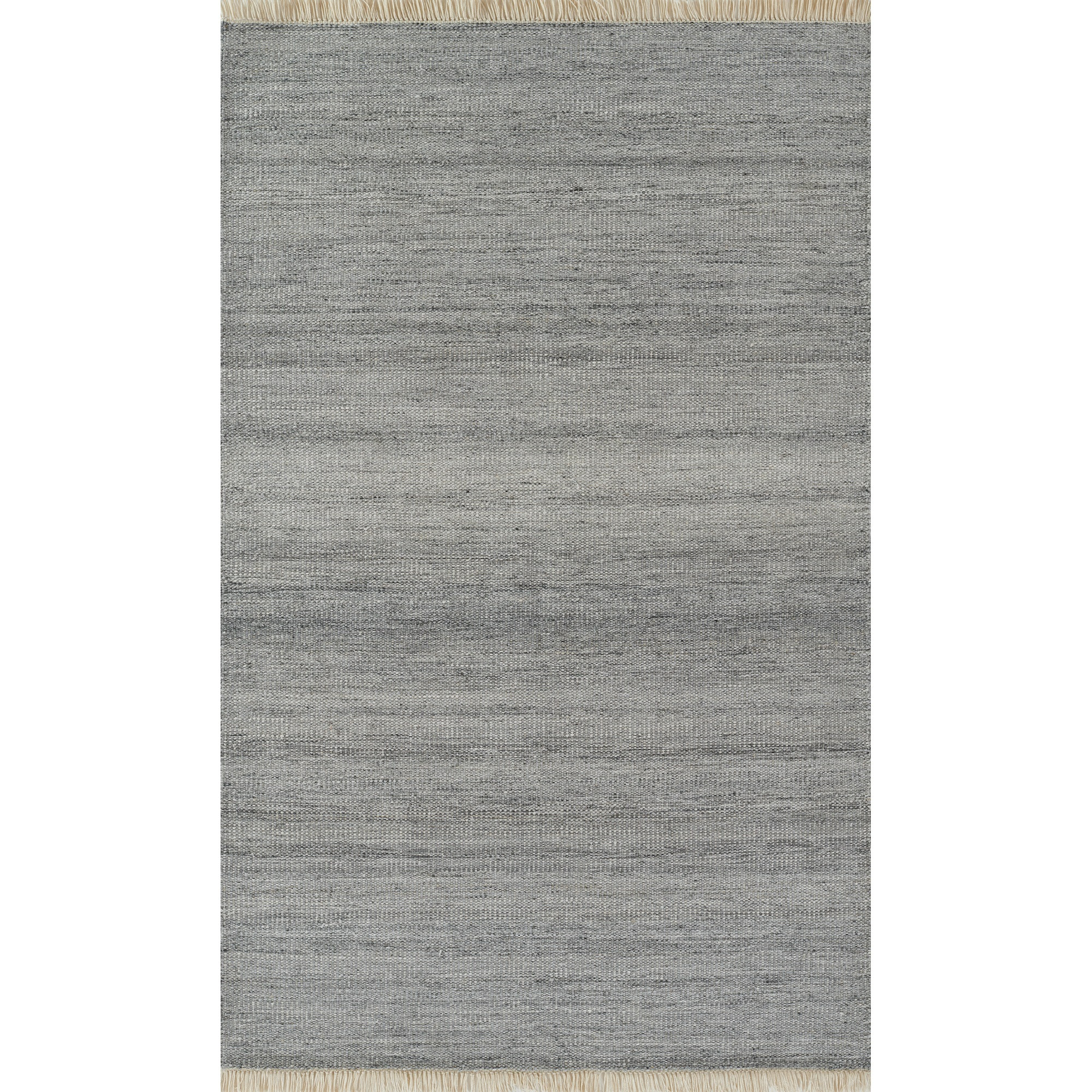 Momeni Cove Recycled P.E.T Area Rug, Silver, 2' X 3'