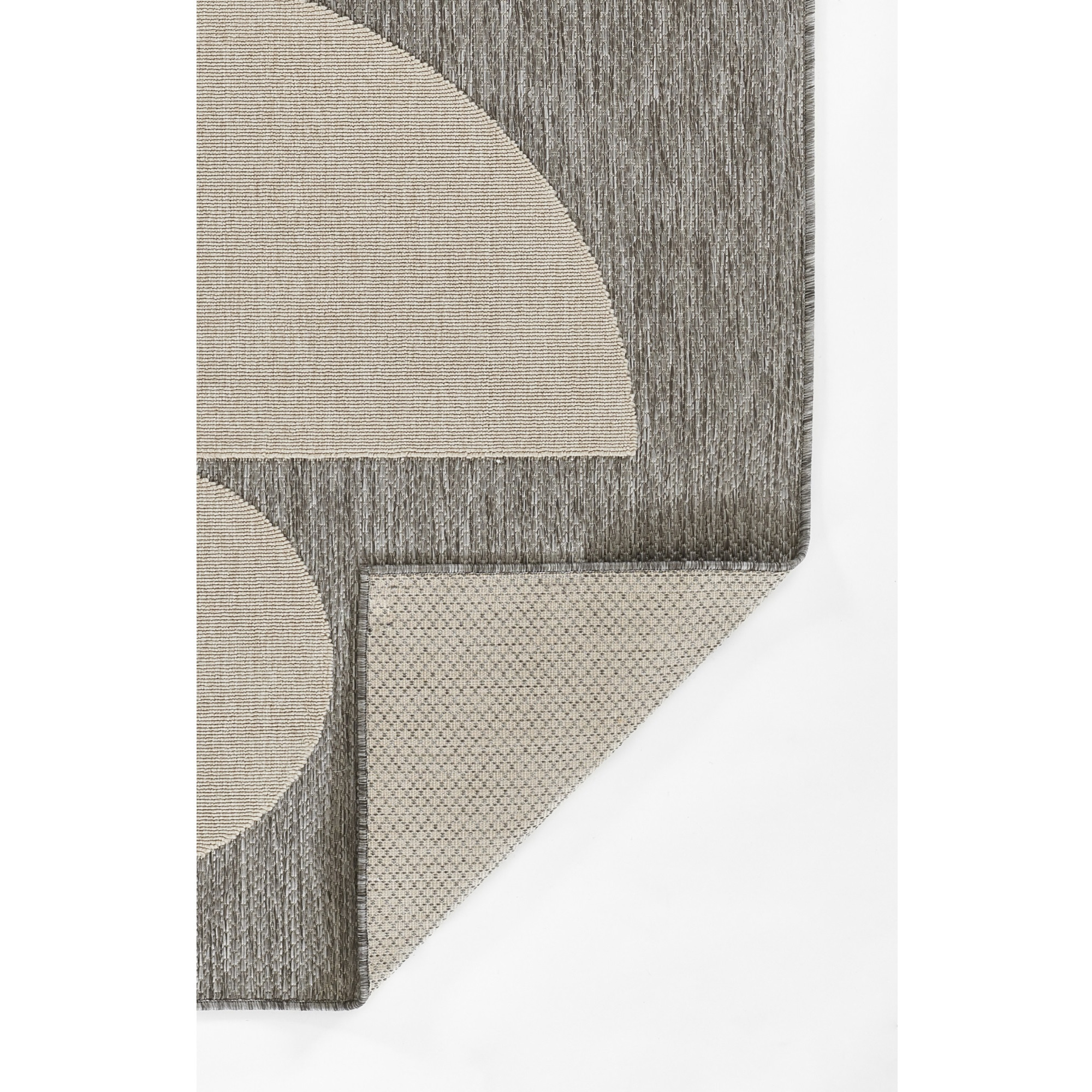 Momeni Vines Collection Indoor and Outdoor Grey Area Rug, 9'3" x 12'6" Sized Mat for Living Room, Bedroom, Hallways, and Home Office