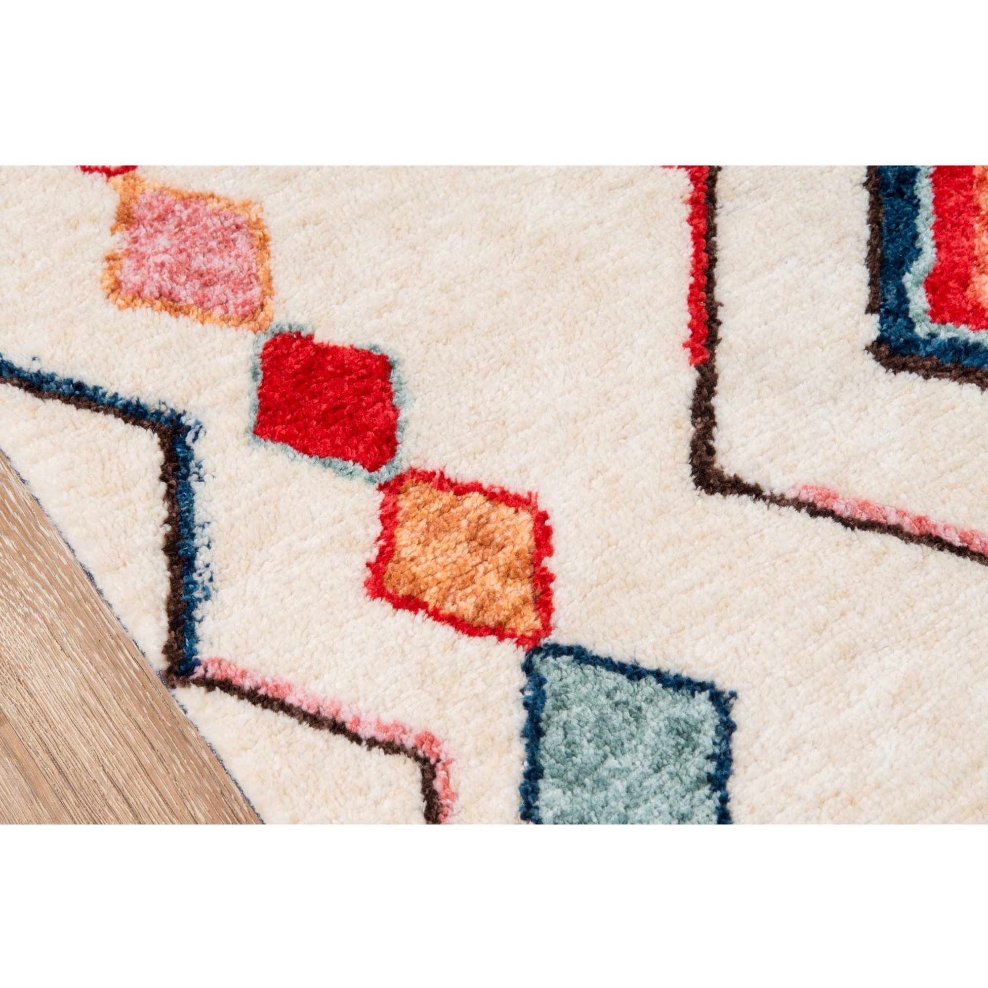 Novogratz by Momeni Bungalow Olivia Geometric Area Rug, 2'3" X 8' Runner, Multi