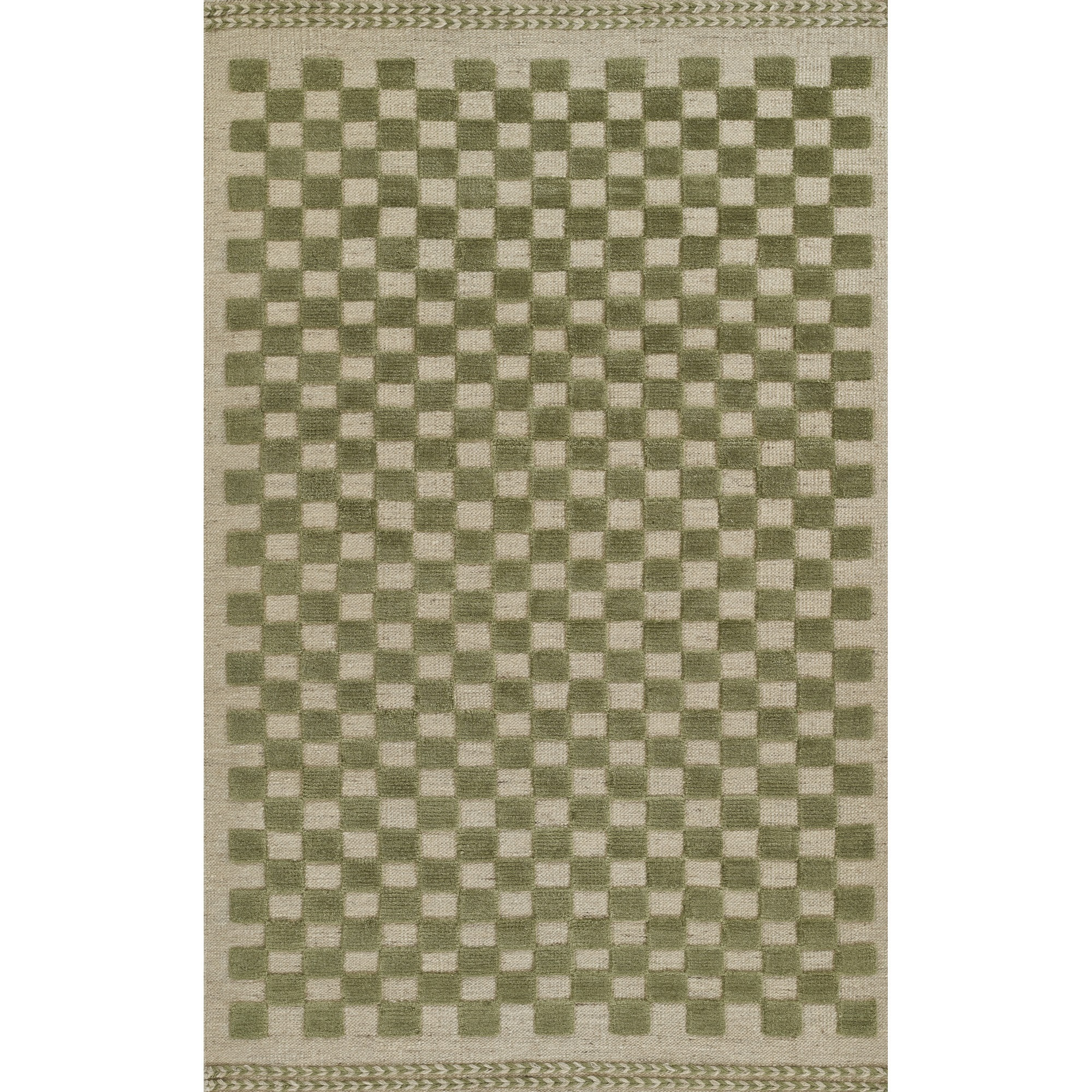 Momeni Willow Collection Indoor and Outdoor Green Area Rug, 9'0" x 12'0" Sized Mat for Living Room, Bedroom, Hallways, and Home Office