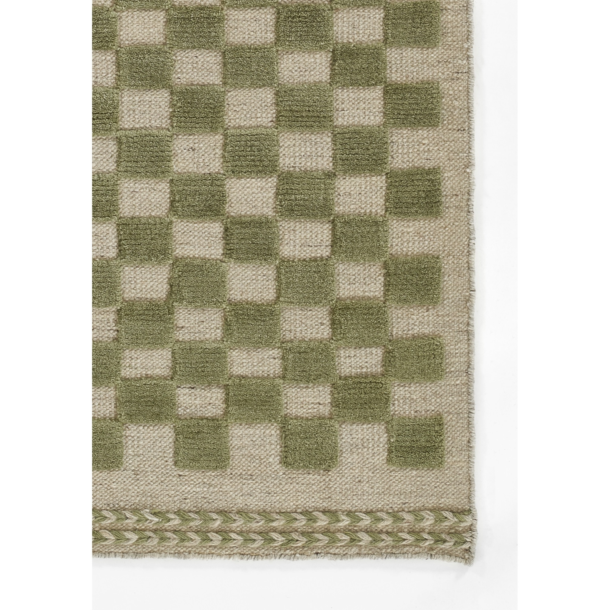 Momeni Willow Collection Indoor and Outdoor Green Area Rug, 9'0" x 12'0" Sized Mat for Living Room, Bedroom, Hallways, and Home Office