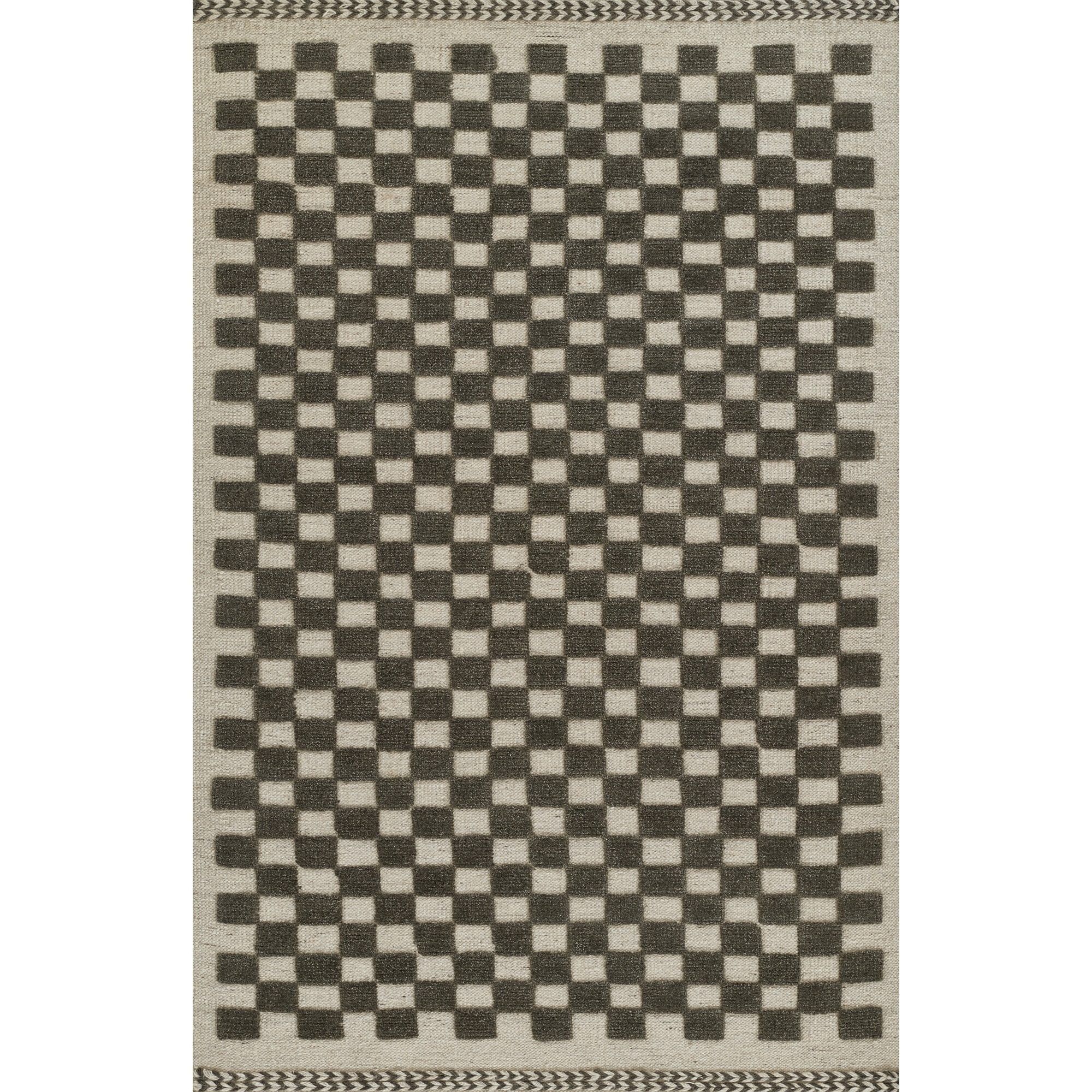 Momeni Willow Collection Indoor and Outdoor Charcoal Area Rug, 9'0" x 12'0" Sized Mat for Living Room, Bedroom, Hallways, and Home Office