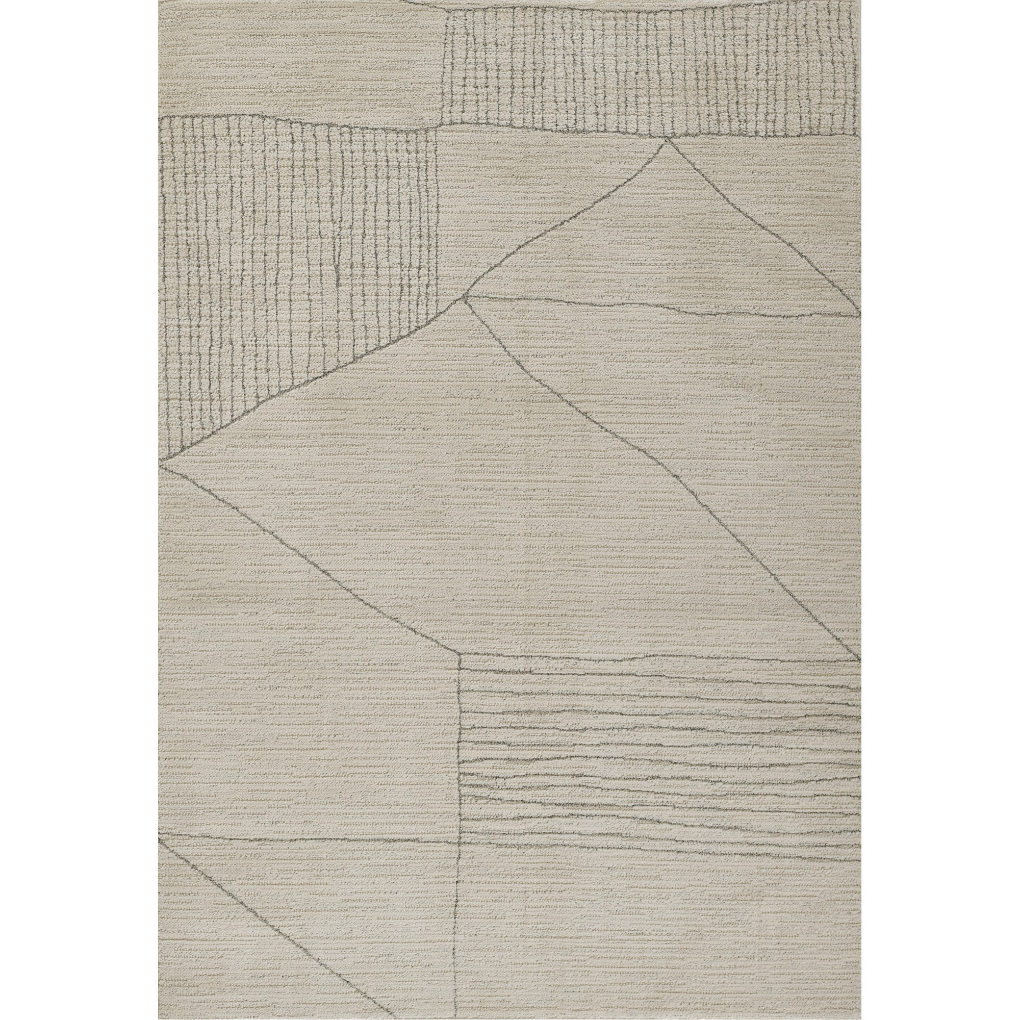 Momeni Rugs Wren 2 Area Rug, 7'10" X 10' Ivory Carpet for Living Room, Bedroom, Hallways, Bathroom, and Home Office