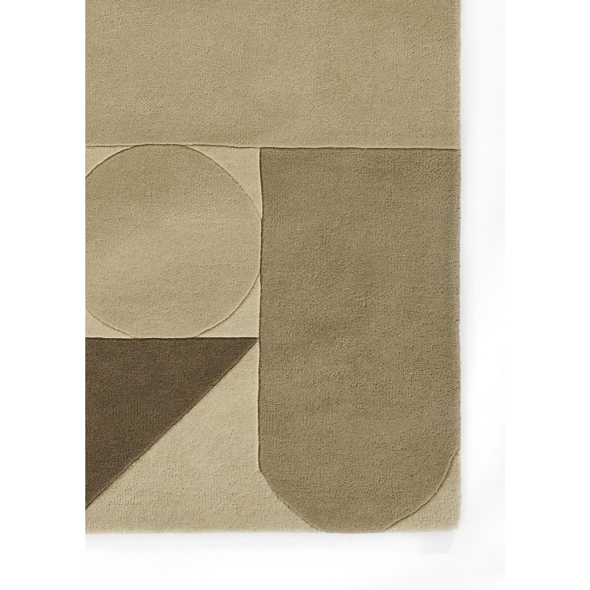 Novogratz Delmar Collection Wool Area Rug, Neutral, 9'0" x 12'0" Size Mat for Living Room, Bedroom, Dining Room, Nursery, Hallways, and Home Office