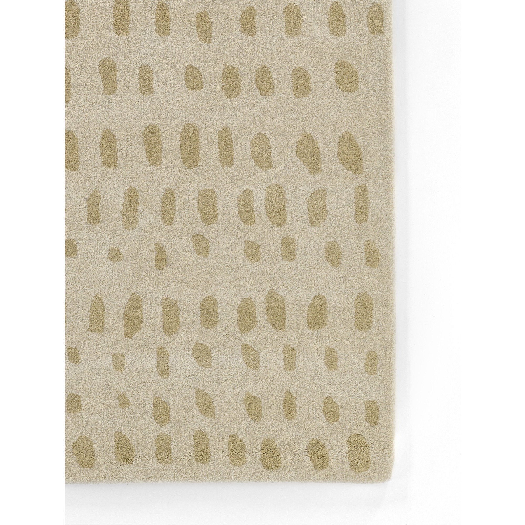 Novogratz Delmar Collection Wool Area Rug, Beige, 2'3" x 8'0" Runner Size Mat for Living Room, Bedroom, Kitchen, Hallways, and Home Office