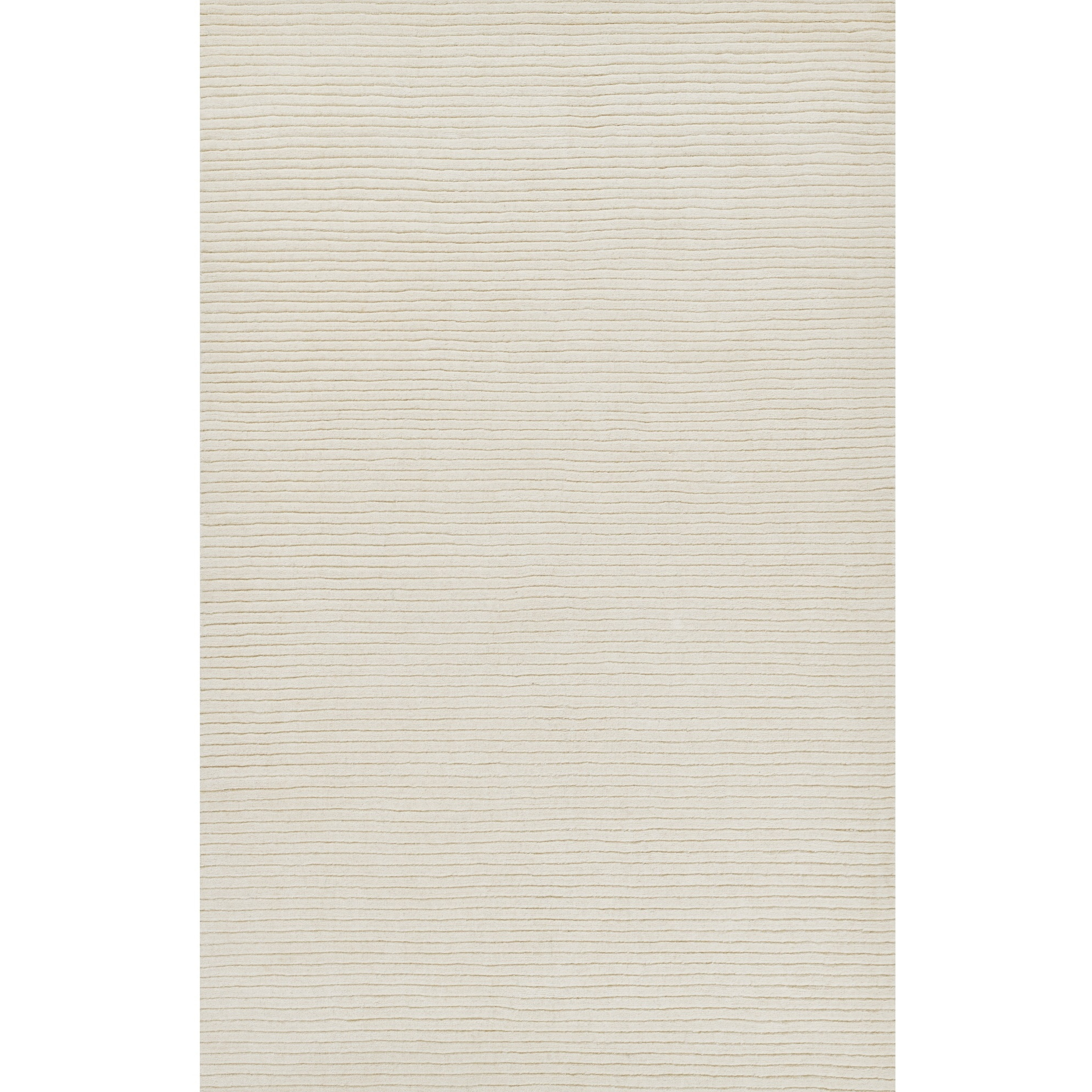 Momeni Asher Collection Indoor White Area Rug, 5'0" x 8'0" Sized Mat for Living Room, Bedroom, Hallways, and Home Office