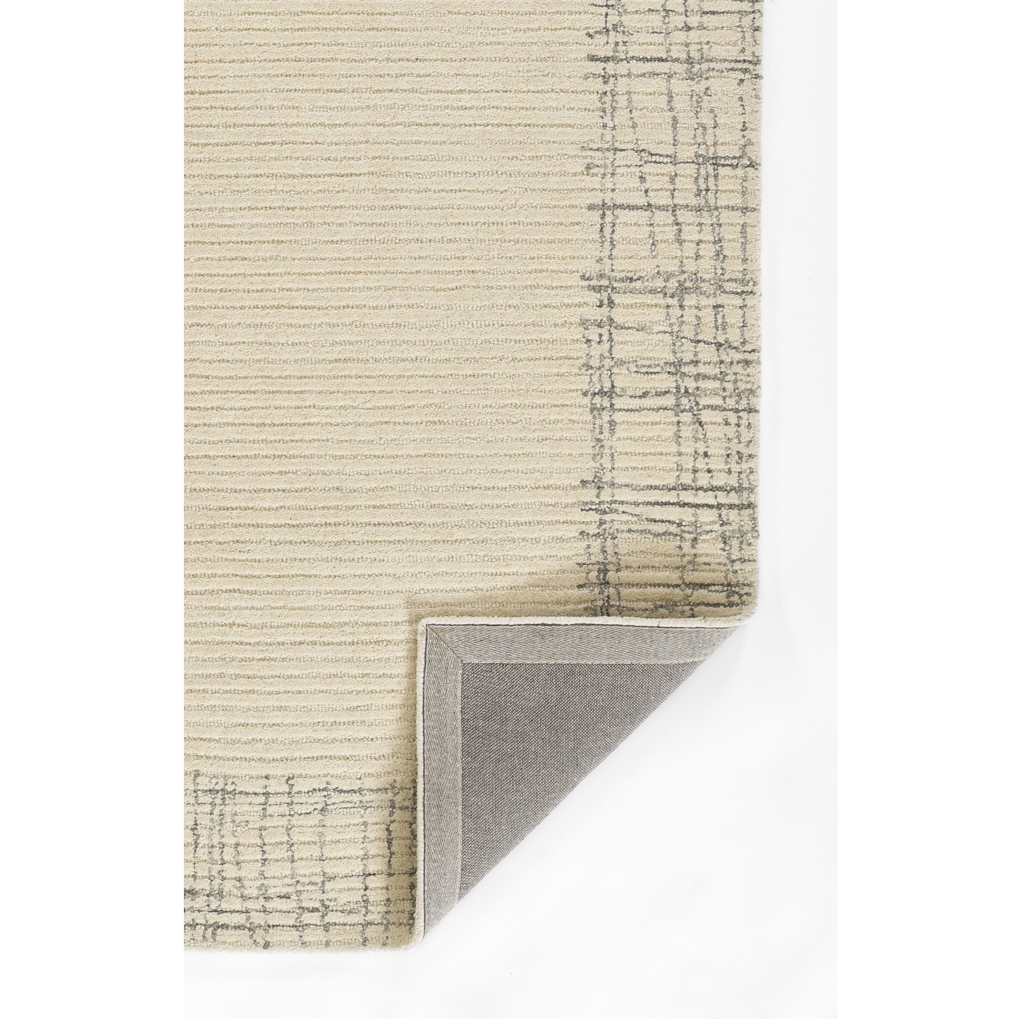 Momeni Rugs EVERTEVT-7IVY2380 Everett Runner Area Rug, 2'3" X 8'0" Grey Carpet for Living Room, Bedroom, Hallways, Bathroom, and Home Office
