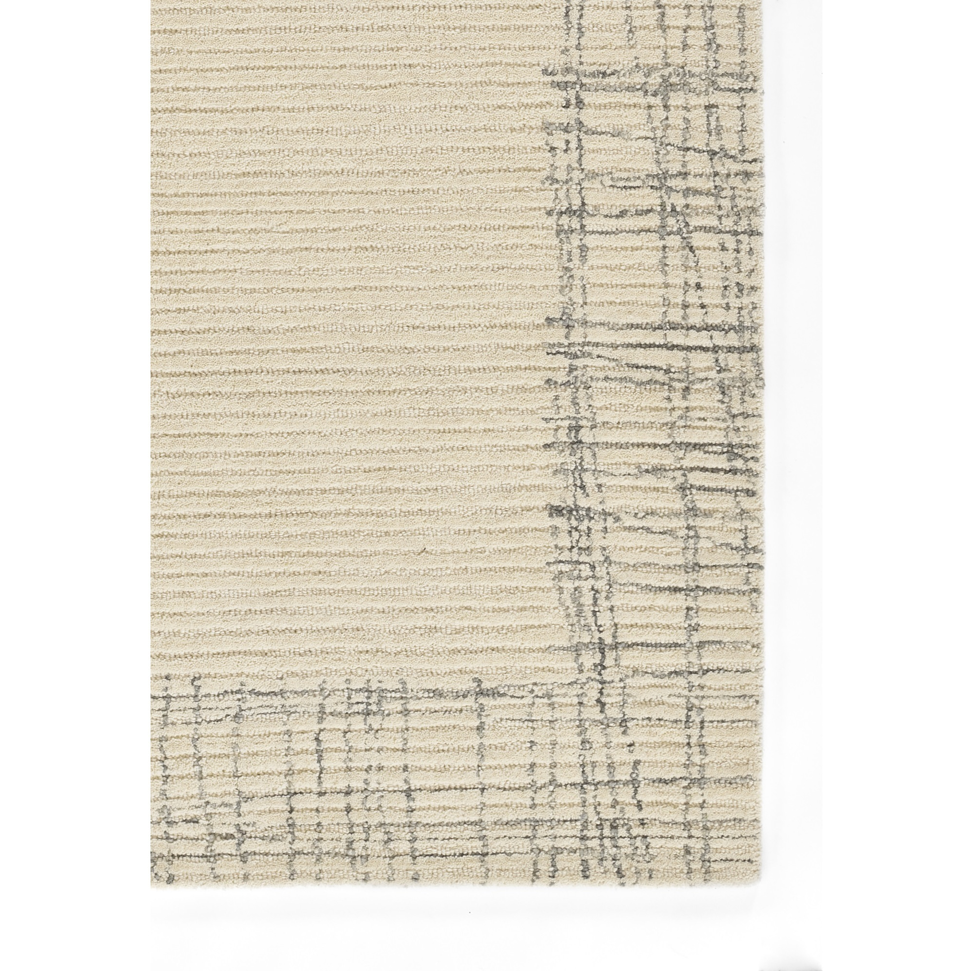 Momeni Rugs EVERTEVT-7IVY2380 Everett Runner Area Rug, 2'3" X 8'0" Grey Carpet for Living Room, Bedroom, Hallways, Bathroom, and Home Office