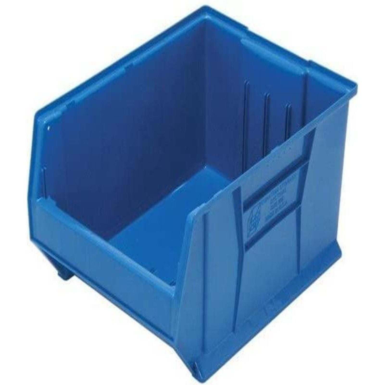 Hulk 24 Container, 23-7/8L x 18-1/4W x 12H, stackable, polypropylene, blue, Made in USA