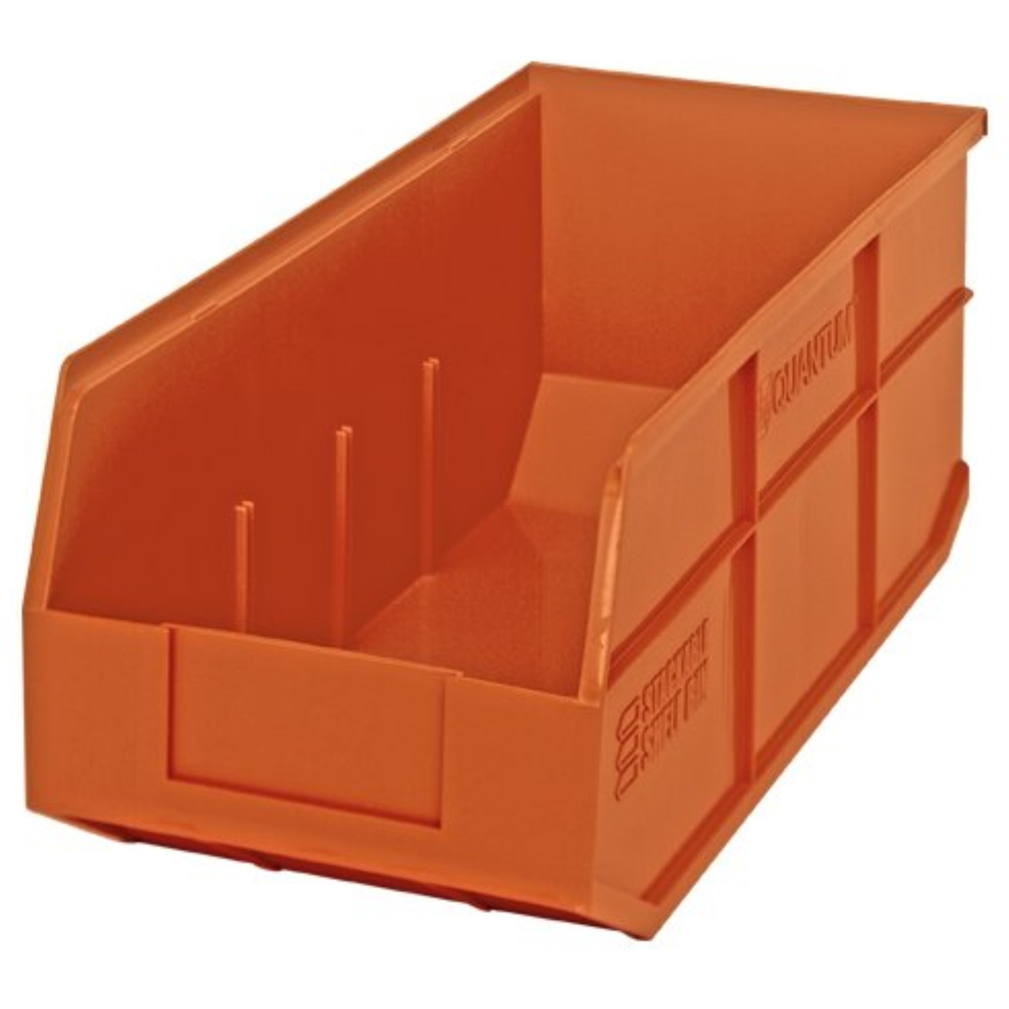 Stackable Shelf Bin, 18W x 8-1/4D x 7H, autoclavable up to 250F, polypropylene, blue, made in USA