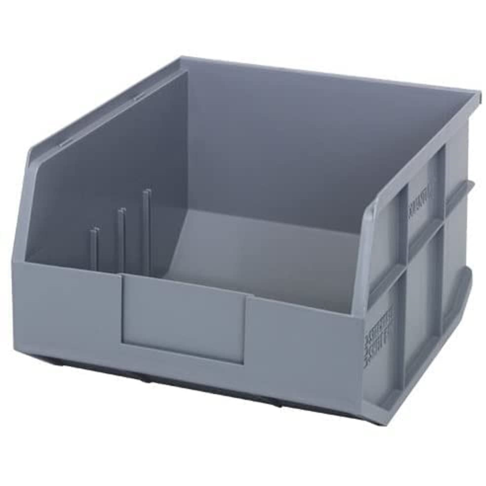 Stackable Shelf Bin, 12W x 11D x 7H, autoclavable up to 250F, polypropylene, blue, made in USA