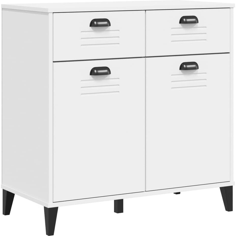 vidaXL Sideboard VIKEN White 31.5x15.7x31.5 Engineered Wood