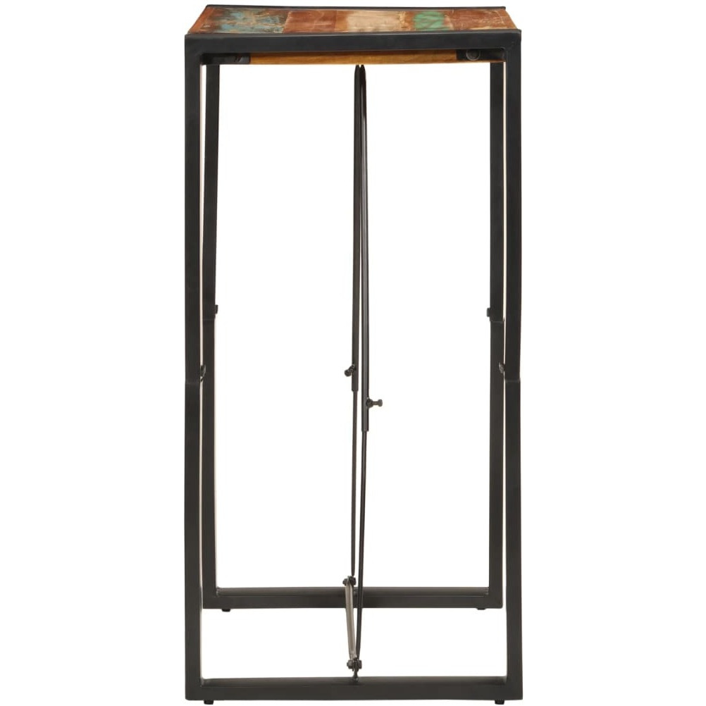 vidaXL Bar Table 23.6x21.7x43.3 Solid Wood Reclaimed