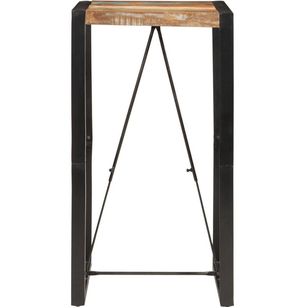 vidaXL Bar Table 23.6x21.7x43.3 Solid Wood Reclaimed